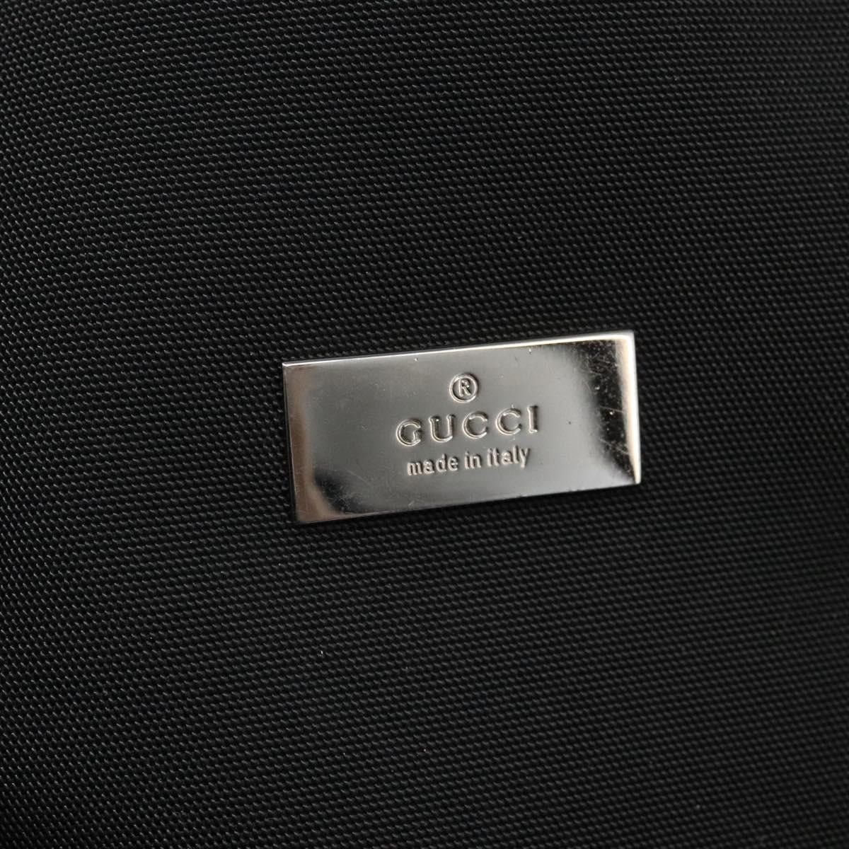 Gucci GUCCI Hand Bag Canvas Black Size ONE SIZE - 15 Thumbnail