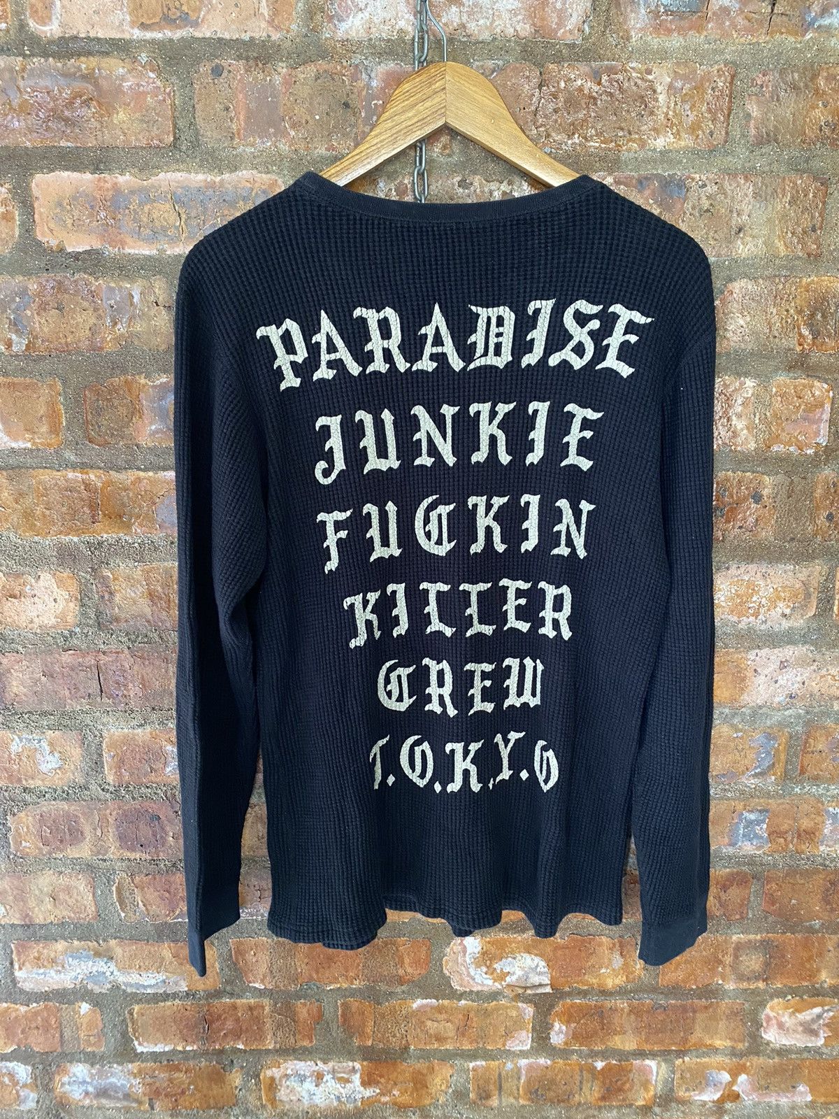 Wacko Maria 2000s Wafer thermal back poem logo pablo Size US M / EU 48-50 / 2 - 2 Thumbnail