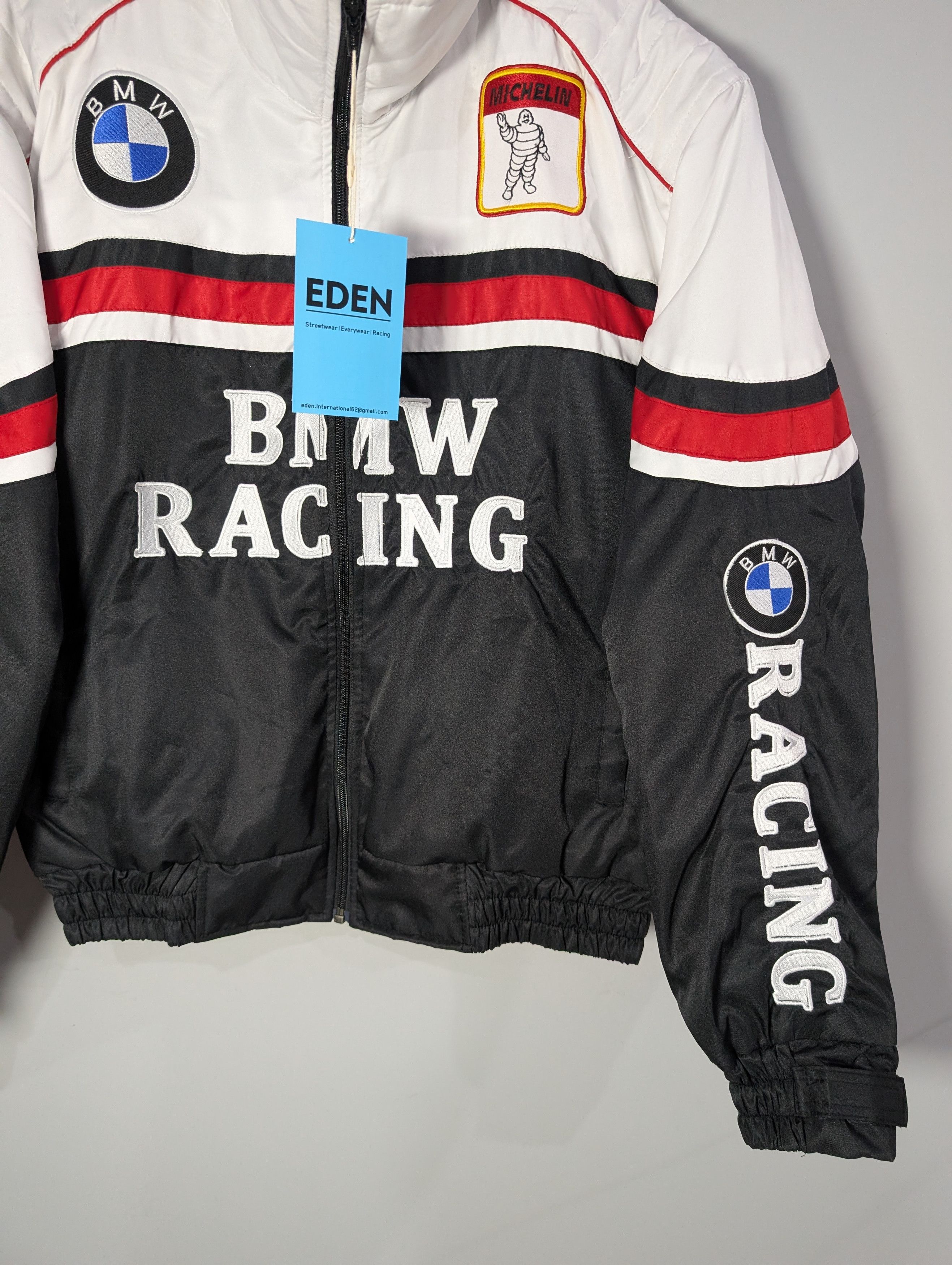 Formula 1 🔥BMW🔥 RACING JACKET 90s RETRO STREETWEAR Size L / US 10 / IT 46 - 6 Thumbnail