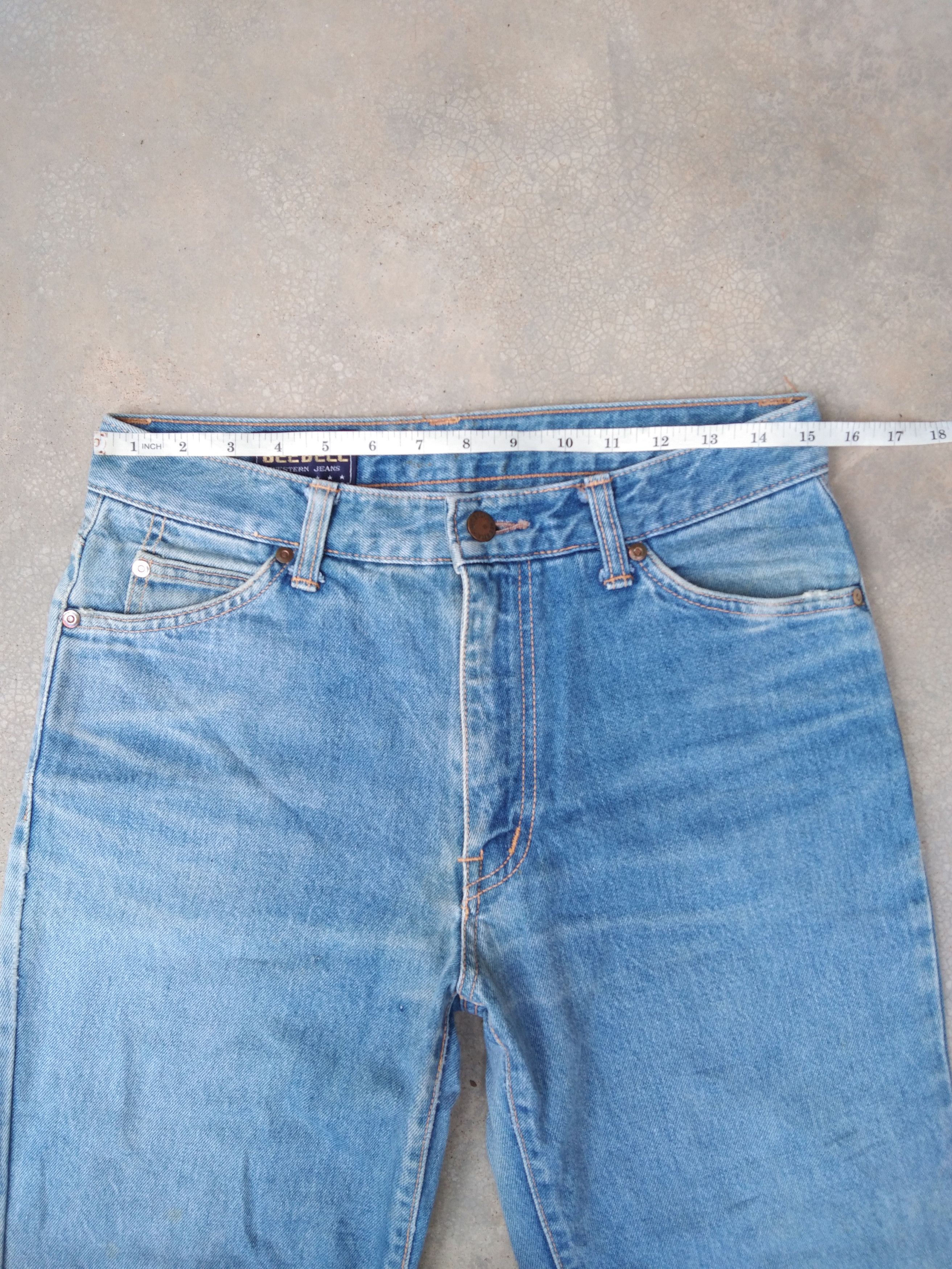 Japanese Brand Vintage BeeBell Japanese Jeans Workwear 30x29 Size US 30 / EU 46 - 4 Thumbnail