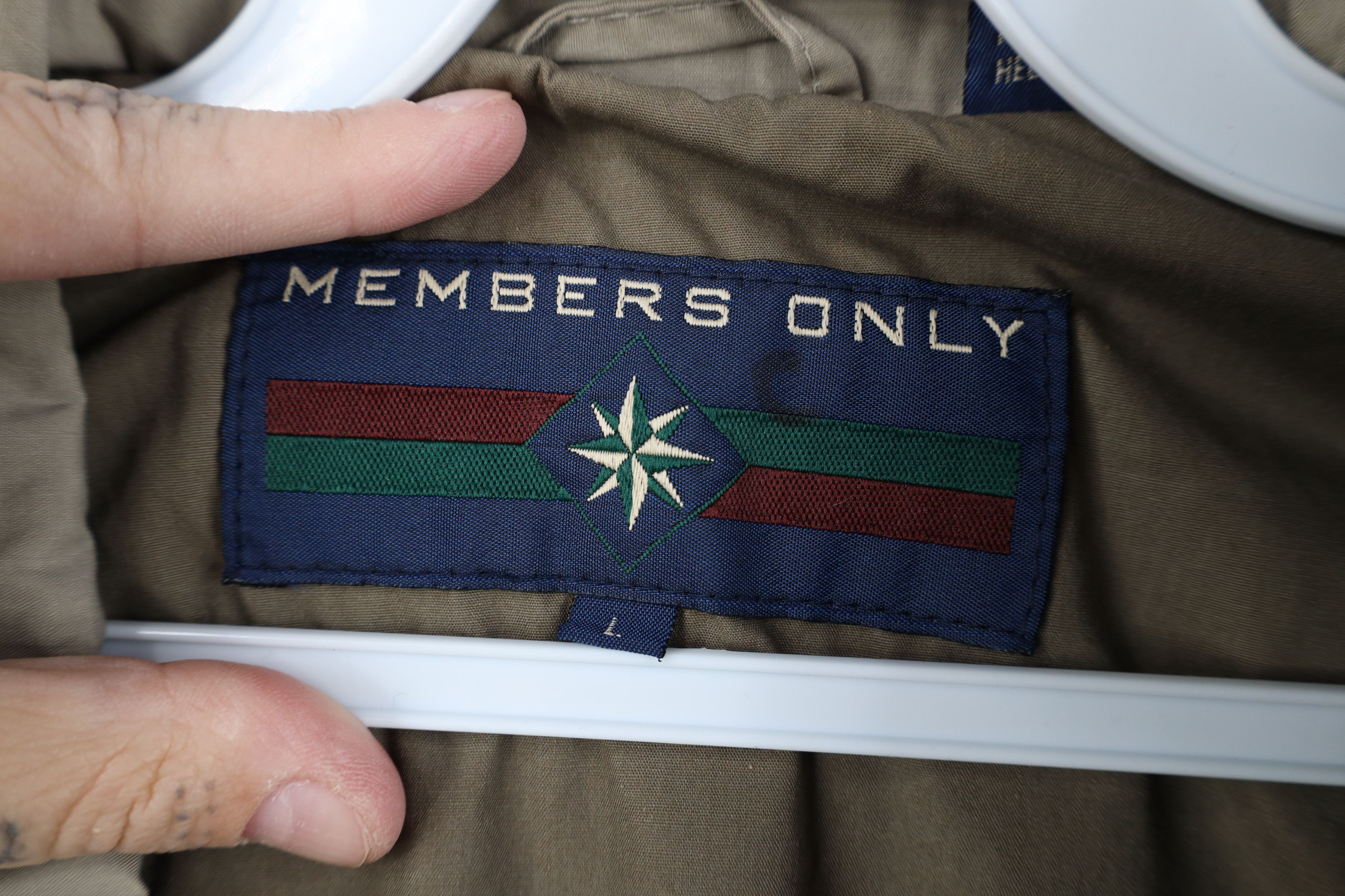 Vintage Vintage 90s Members Only Full Zip Windbreaker Bomber Jacket Size US L / EU 52-54 / 3 - 10 Thumbnail