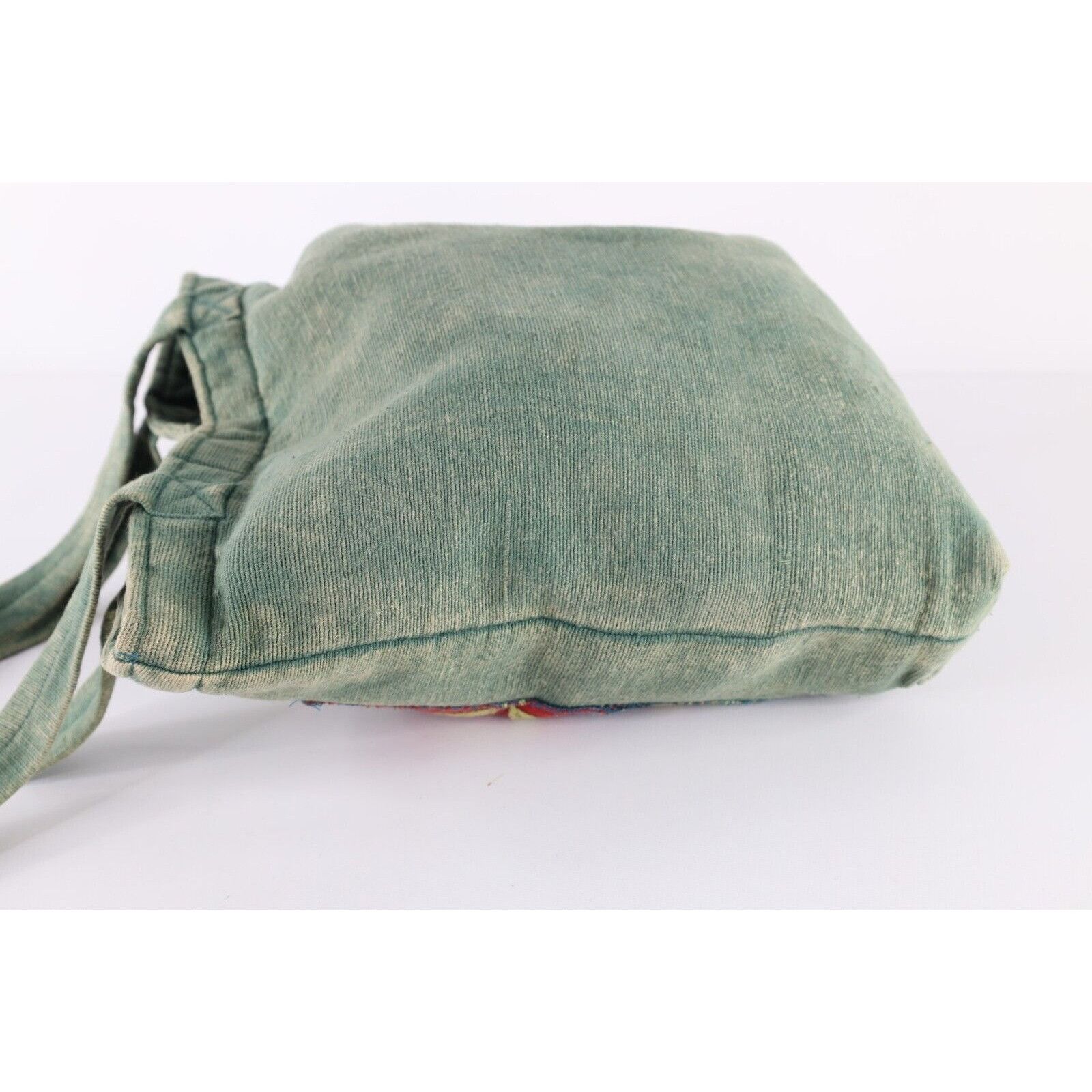 Vintage Vintage 90s Streetwear Faded Acid Wash Embroidered Owl Bag Size ONE SIZE - 4 Thumbnail