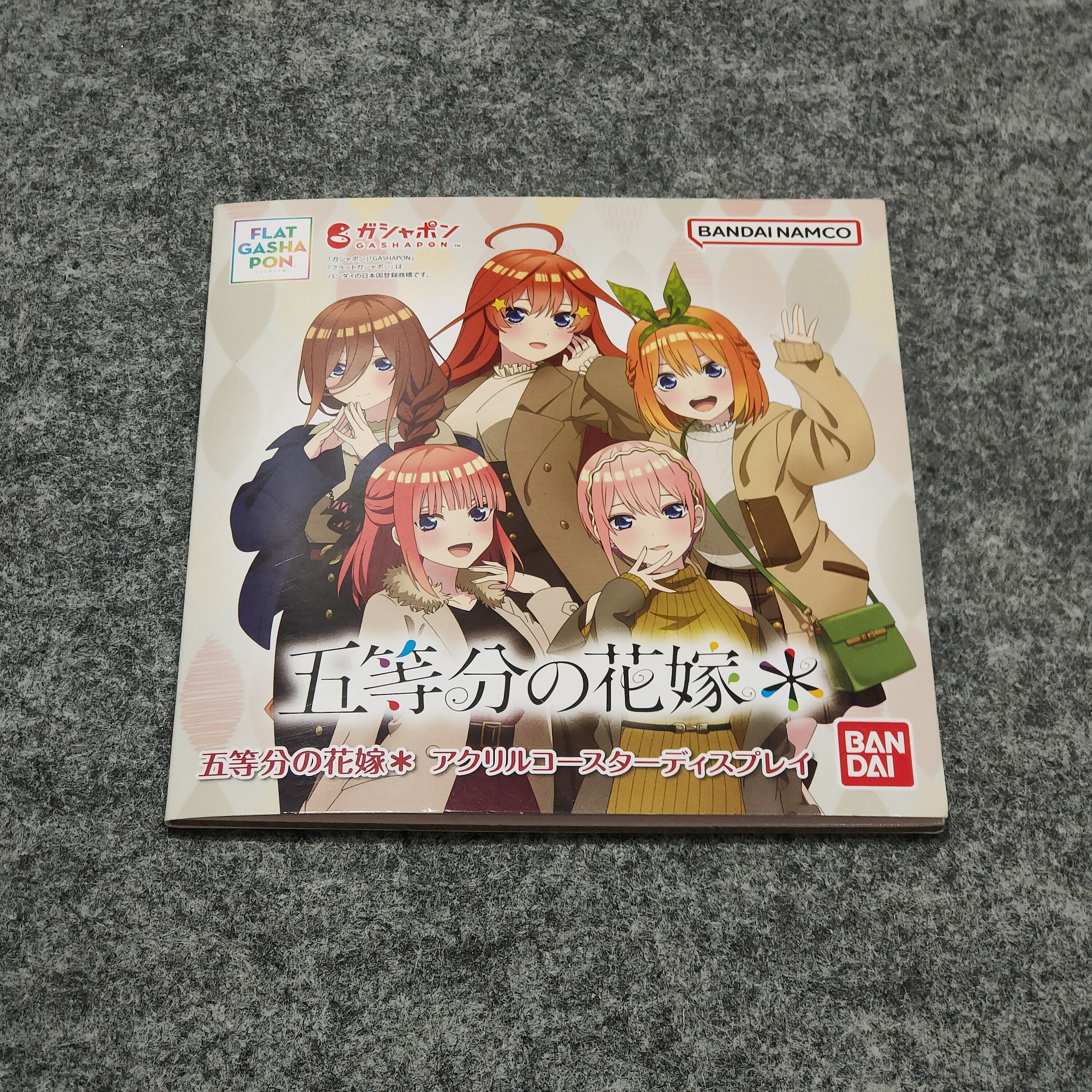 Japanese Brand 🔥ITSUKI From 5 THE QUINTESSENTIAL QUINTUPLETS coaster Size ONE SIZE - 1 Thumbnail