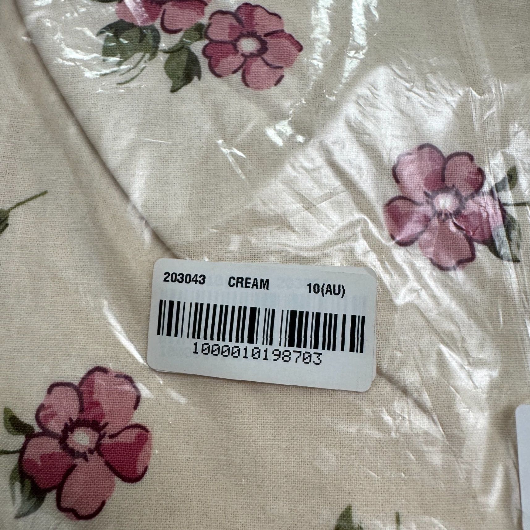 Vintage Princess Highway Floral Skirt Womens Size 6 Beige Belted A-Line Casual Summer NWT Size 28" / US 6 / IT 42 - 6 Thumbnail