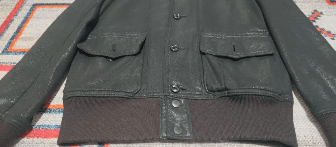 Junya Watanabe Junya Watanabe Vegan Leather (Cotton) Jacket-2508 Size US XS / EU 42 / 0 - 2 Thumbnail