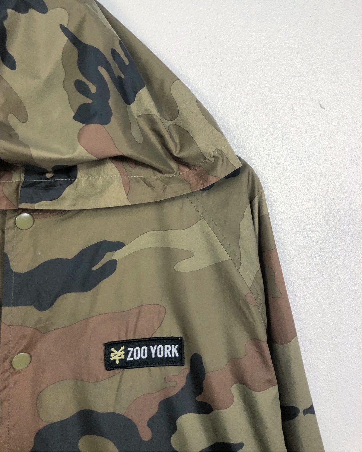 Zoo York Rare Zoo York Skateboard Camo Zipper Hoodie Jacket Size US XL / EU 56 / 4 - 3 Thumbnail