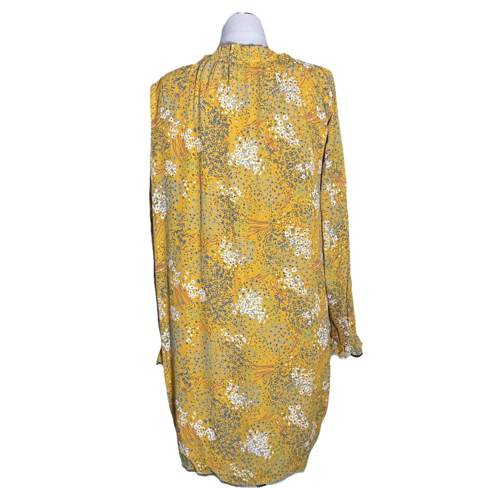 Loft LOFT Long Sleeve Multicolor Floral Dress, Fully Lined S Size S / US 4 / IT 40 - 4 Thumbnail