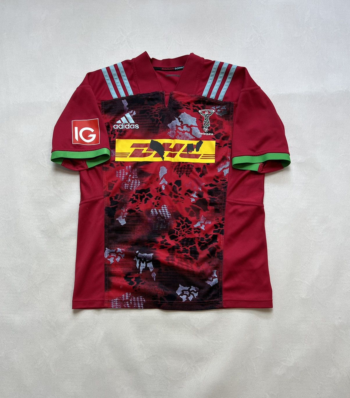 Adidas Tshirt Adidas Harlequins 2017/2017 Rugby Size US L / EU 52-54 / 3 - 1 Thumbnail