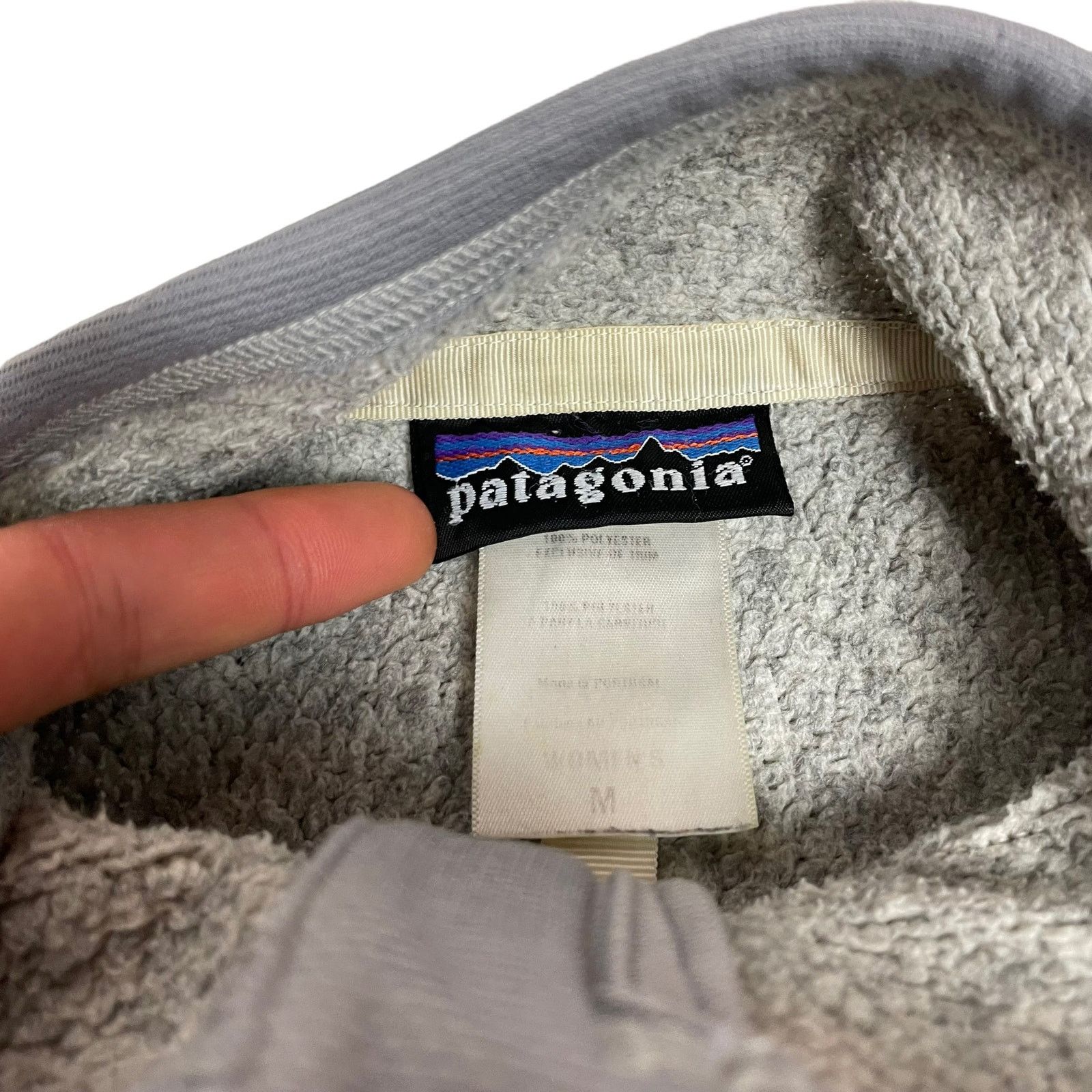 Patagonia Patagonia Women's Gray Long Sleeve Zip Fleece Jacket Medium Size M / US 6-8 / IT 42-44 - 10 Thumbnail