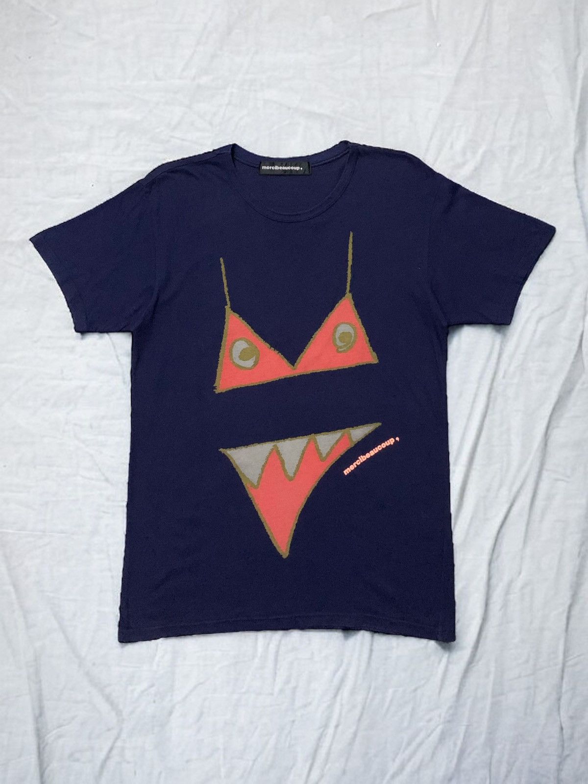Issey Miyake × Ne-Net × mercibeaucoup SS 2012 Mercibeaucoup Bikini Face Illustrations TShirt Size US M / EU 48-50 / 2 - 1 Thumbnail