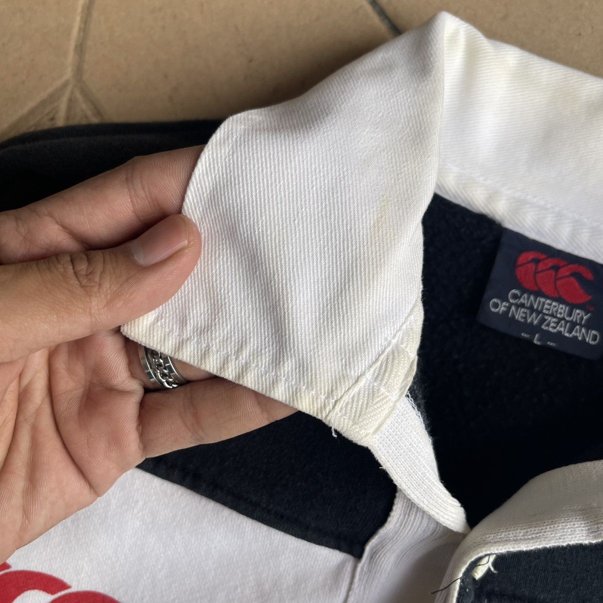 Canterbury of New Zealand × Vintage Canterburry Of New Zealand All Black Rugby Sweatshirt Crop Size S / US 4 / IT 40 - 10 Thumbnail