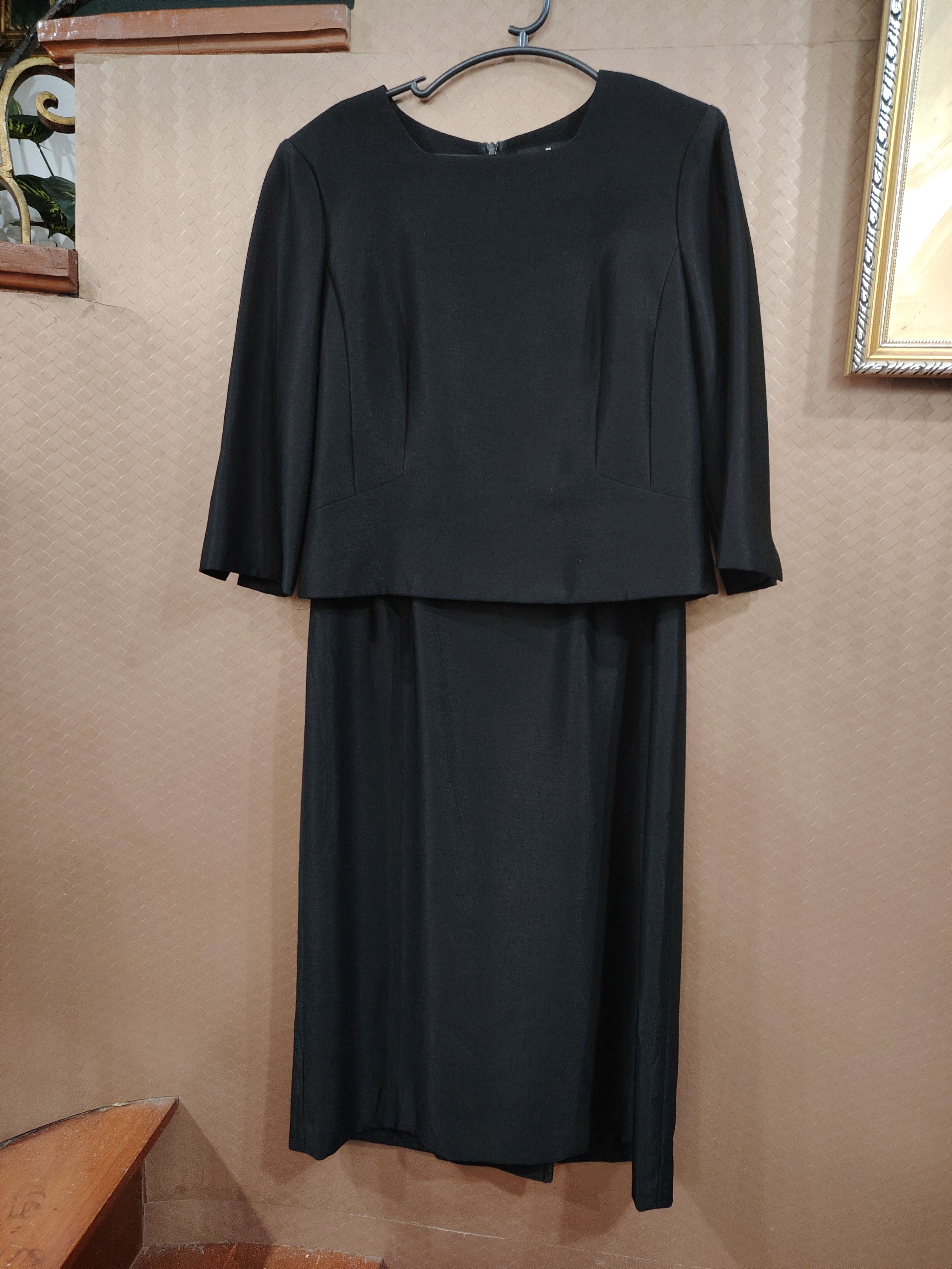 Lanvin Lanvin Noir Black Dress Suit Size XS / US 0-2 / IT 36-38 - 1 Thumbnail
