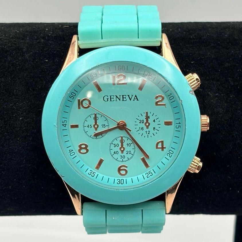 Geneva Turquoise Geneva Men’s Watch Size ONE SIZE - 1 Thumbnail