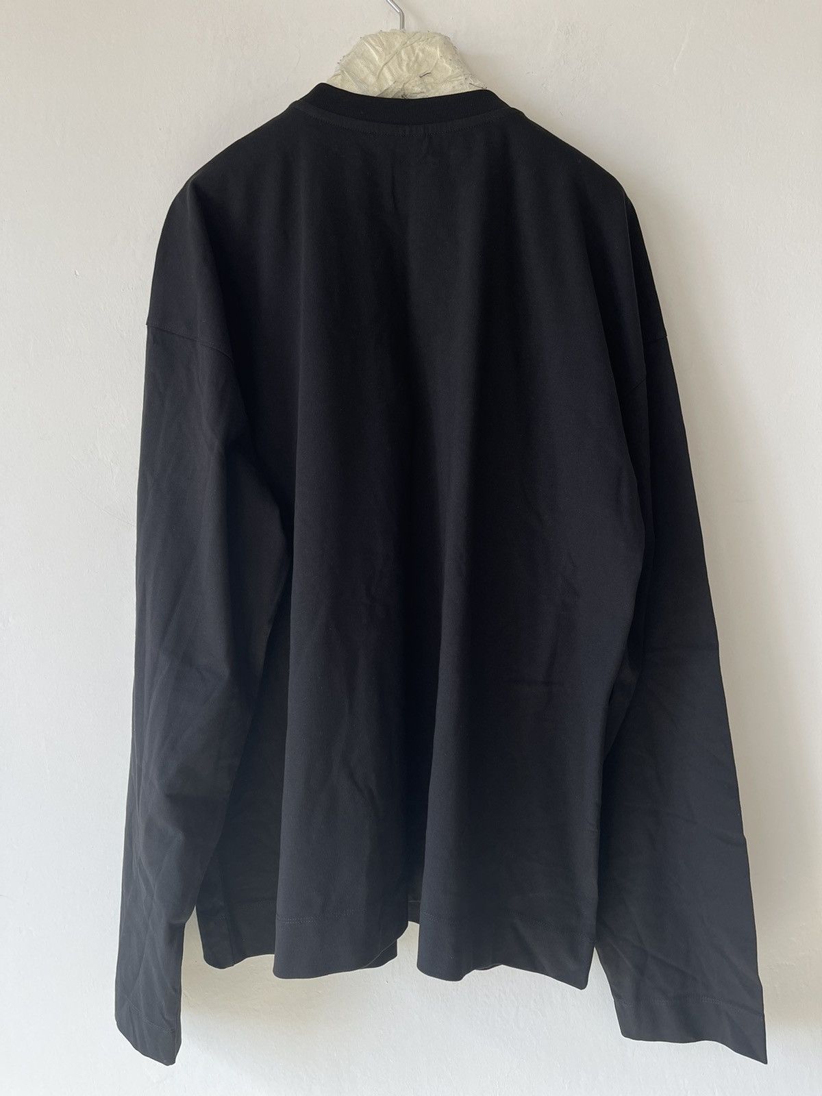 Dries Van Noten Black Embroidered Long Sleeve T-shirt Size US S / EU 44-46 / 1 - 4 Thumbnail