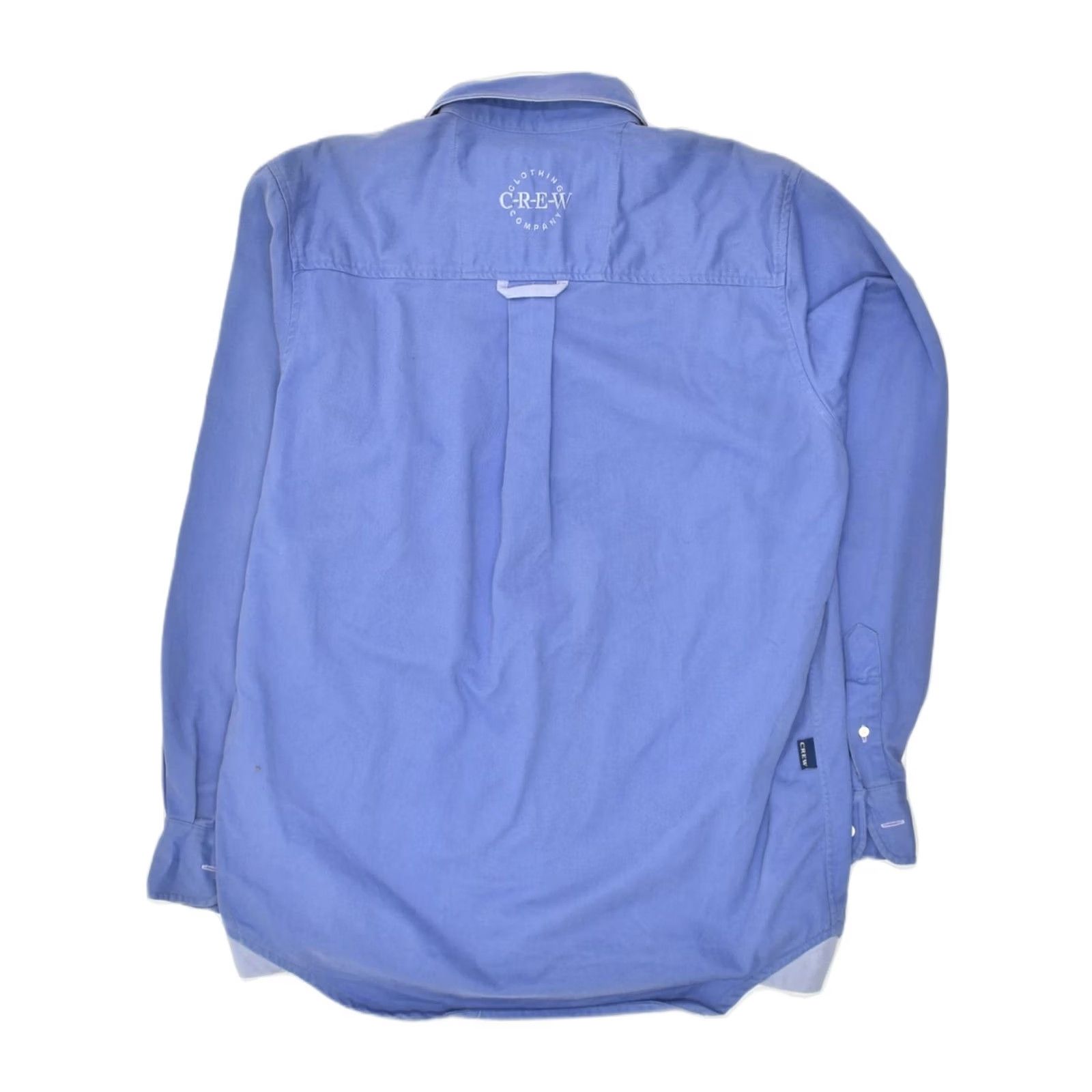Vintage CREW Mens Pullover Shirt Blue Cotton XS Size US XS / EU 42 / 0 - 2 Thumbnail