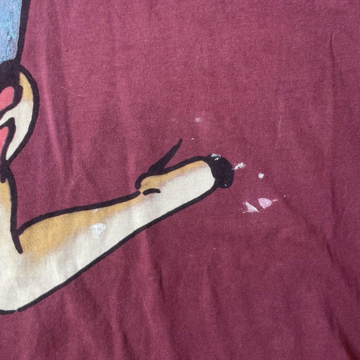 Ed Hardy vintage Ed Hardy maroon t-shirt Size US L / EU 52-54 / 3 - 4 Thumbnail