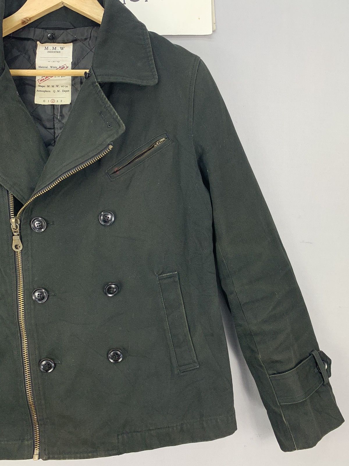 Seditionaries Vintage Double Breasted Punk Style Zipper Jacket Size US M / EU 48-50 / 2 - 7 Thumbnail