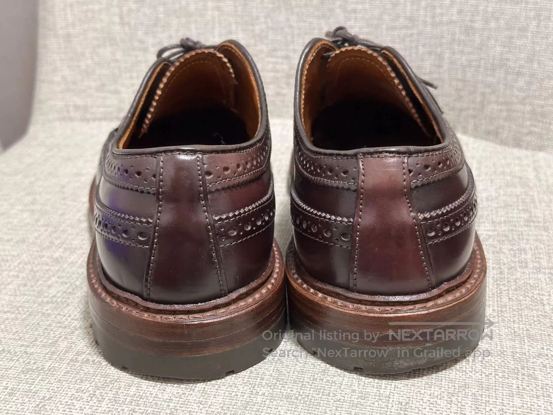Alden Alden Shell Cordovan Longwing D5512C. Size US 7 / EU 40 - 7 Thumbnail