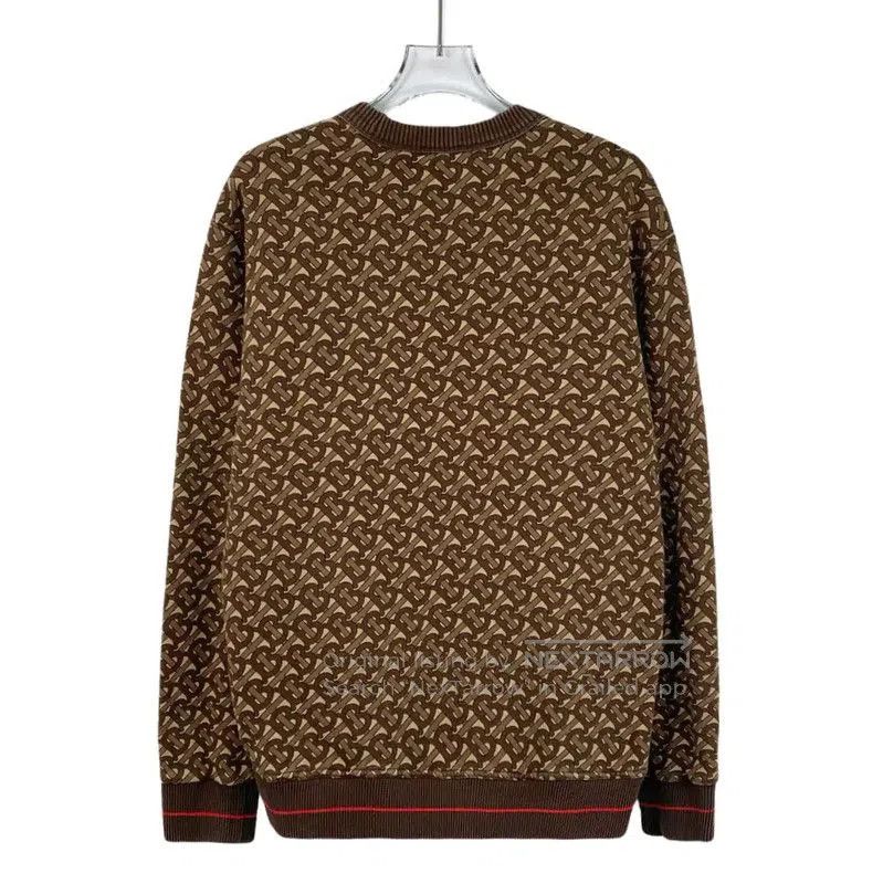 Burberry Burberry Brown Cotton Women's Sweatshirt. Size XS / US 0-2 / IT 36-38 - 2 Thumbnail