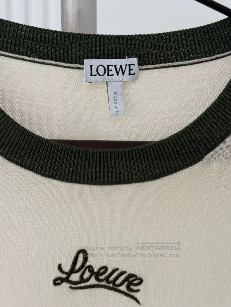 Loewe Loewe Pure Cotton Wool Short Sleeve Size S / US 4 / IT 40 - 4 Thumbnail