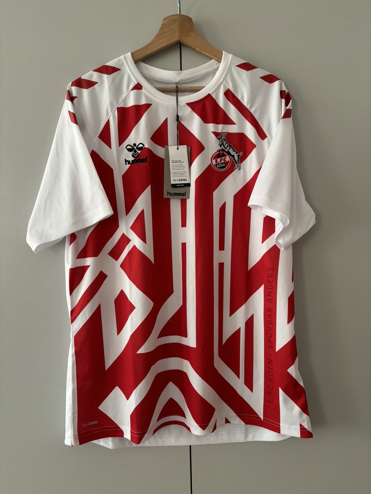Hummel Hummel FC Köln 22/23 Jersey Soccerjersey Footballjersey Size US XL / EU 56 / 4 - 1 Thumbnail