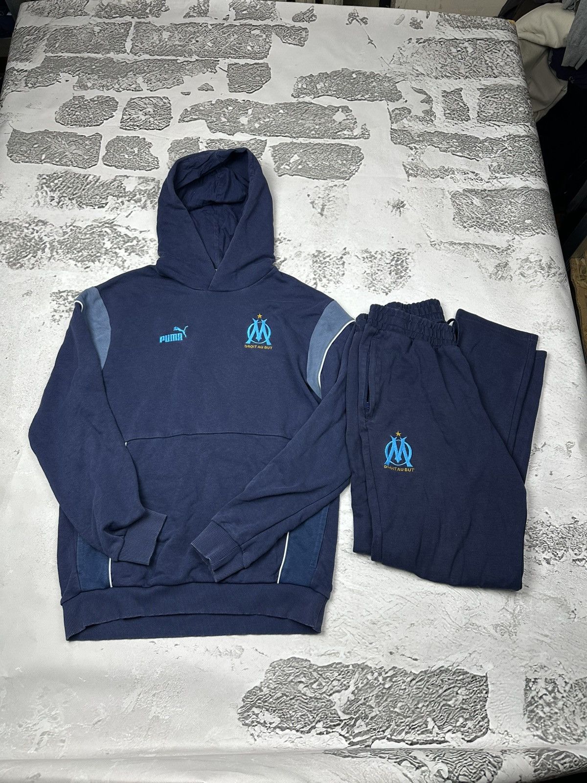Puma Puma Olympique de Marseillle Football Suit blokecore Size US M / EU 48-50 / 2 - 2 Thumbnail