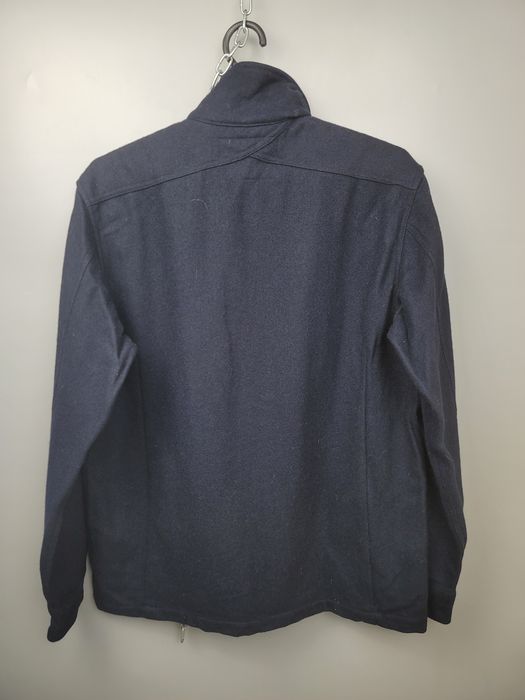 Neighborhood Neighborhood Heavy Wool Over Shirt Navy Jacket | Grailed