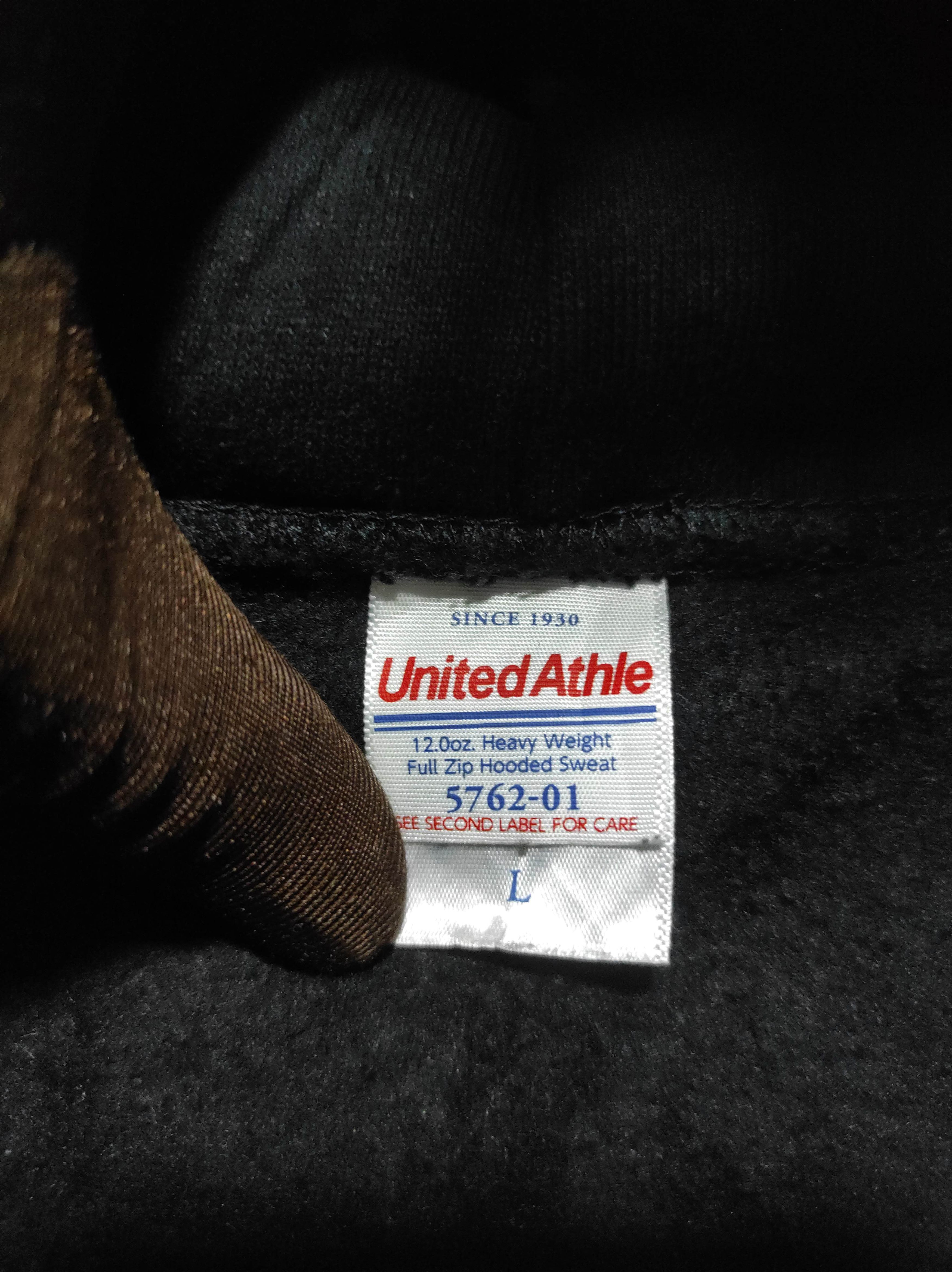 If Six Was Nine United Athle Black Double Zip Fur Hoodie IfSixWasNine style Size US L / EU 52-54 / 3 - 6 Thumbnail