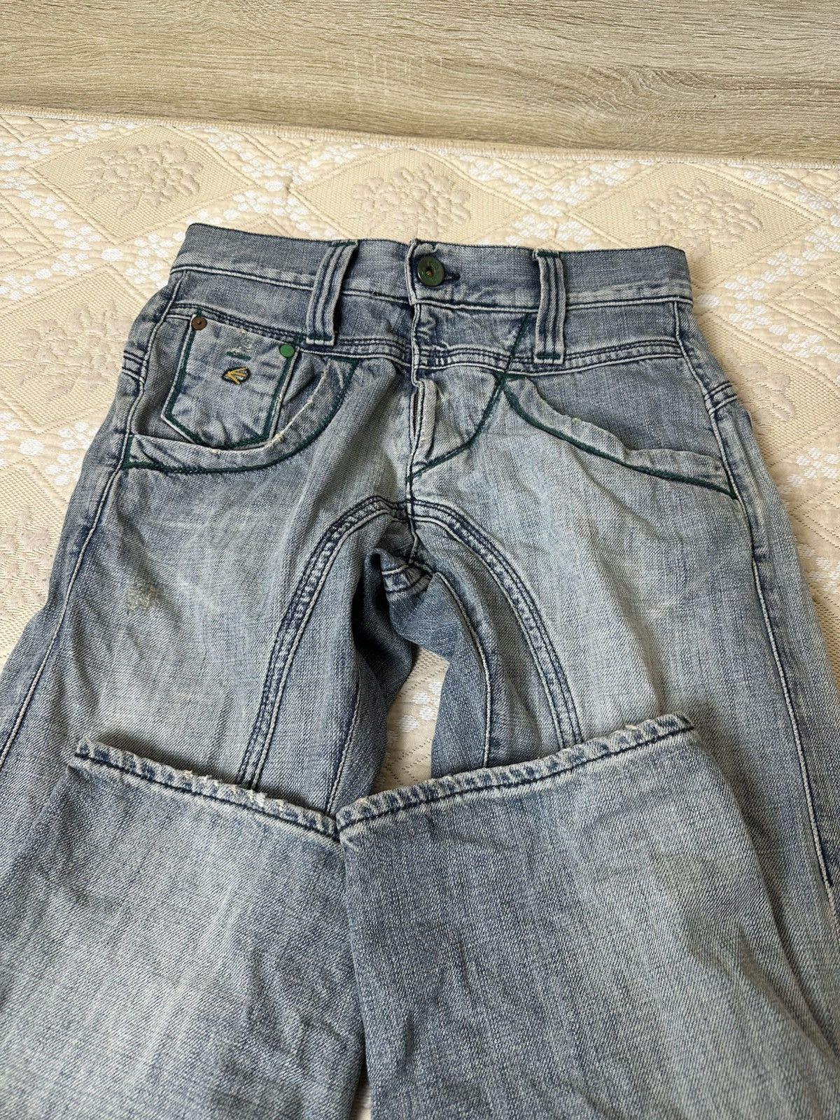 Energie 🔥 Vintage Energie Japan Jeans Mudwash Distressed Denim 30x30 Size US 30 / EU 46 - 3 Thumbnail