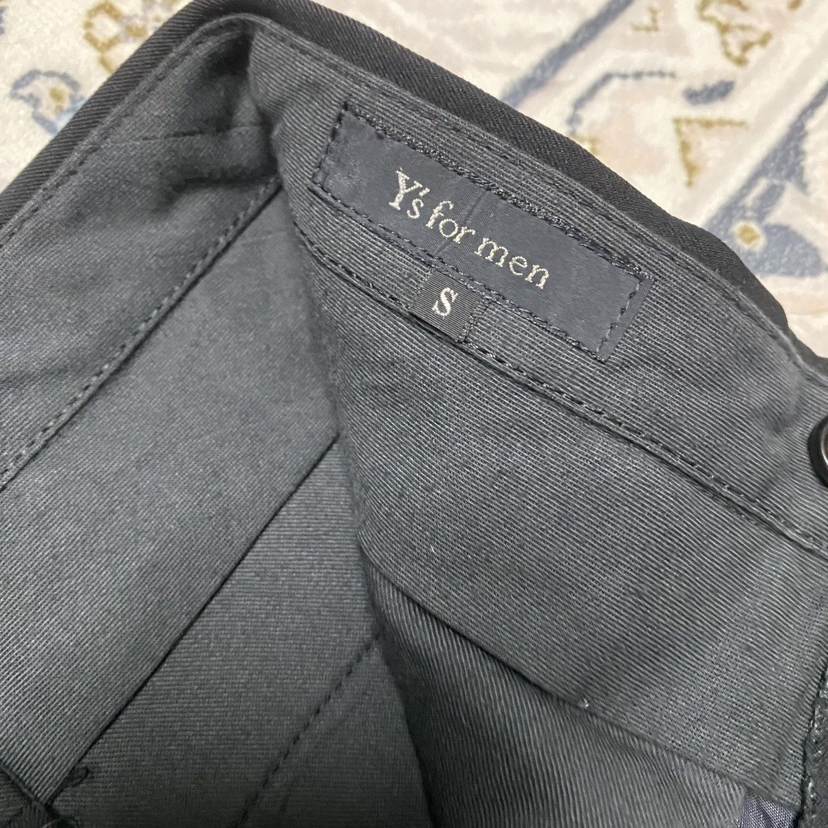 Yohji Yamamoto SS2001 Ys For Men Black Wool Rayon Baggy Pants Size US 28 / EU 44 - 23 Thumbnail