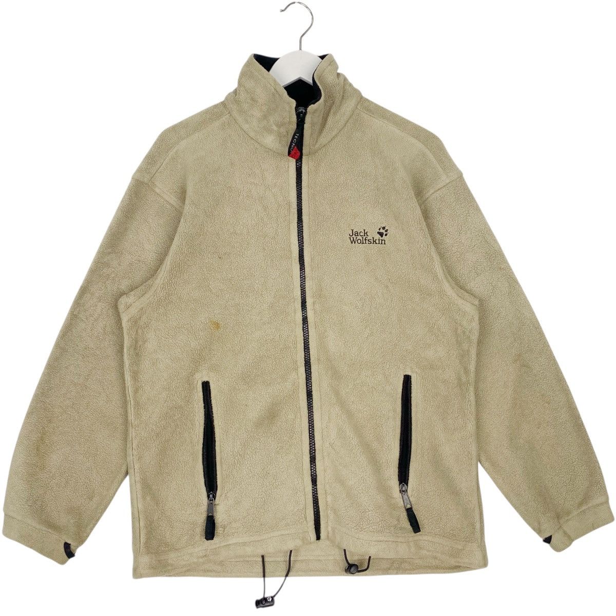 Other Vintage Jack Wolfskin Full Zip Sweater Fleece Beige Size S Size US S / EU 44-46 / 1 - 1 Thumbnail