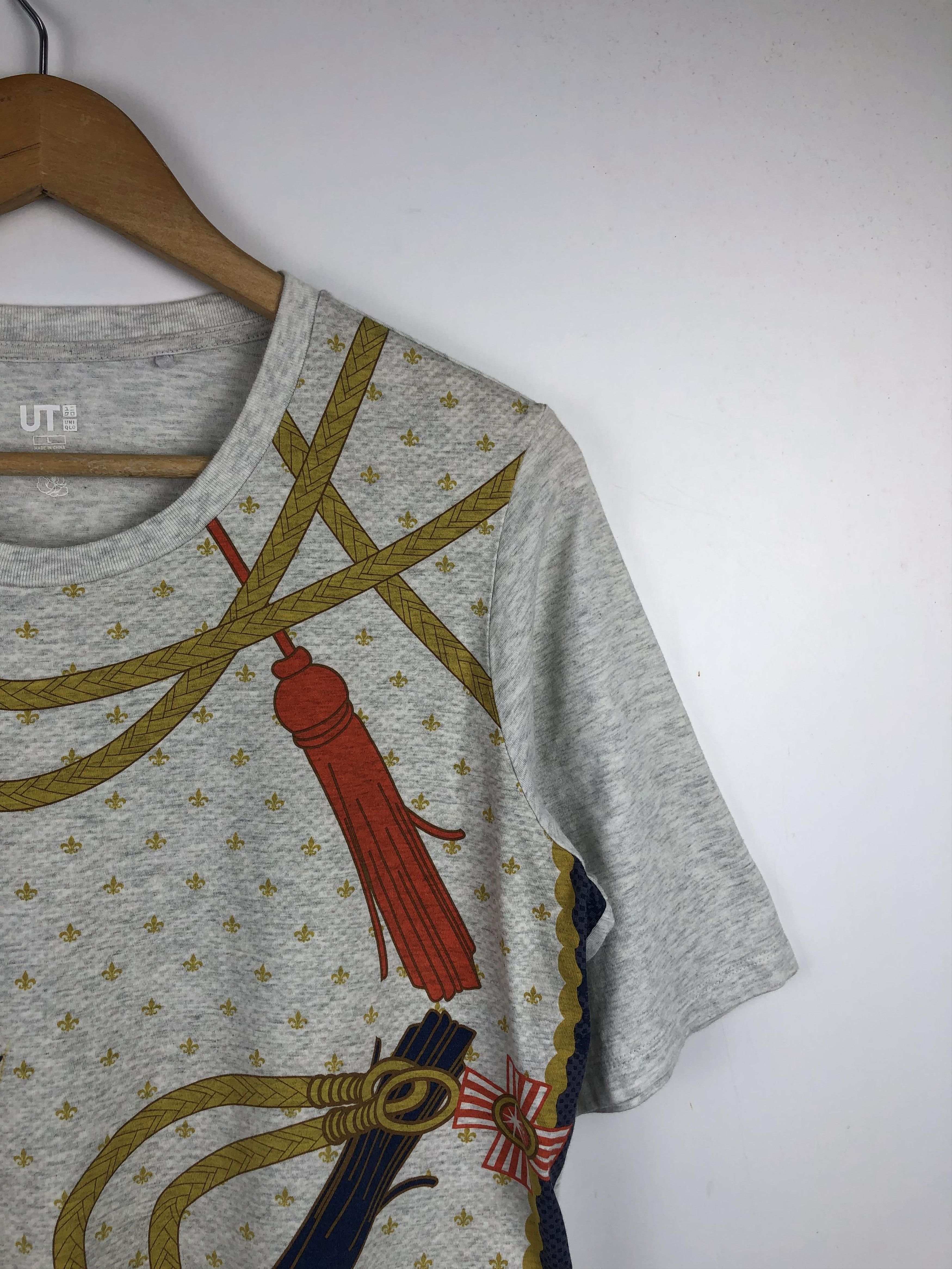 Uniqlo Vintage Uniqlo Lady Oscar The Rose Of Versailles Tees TA0345 Size US L / EU 52-54 / 3 - 9 Thumbnail