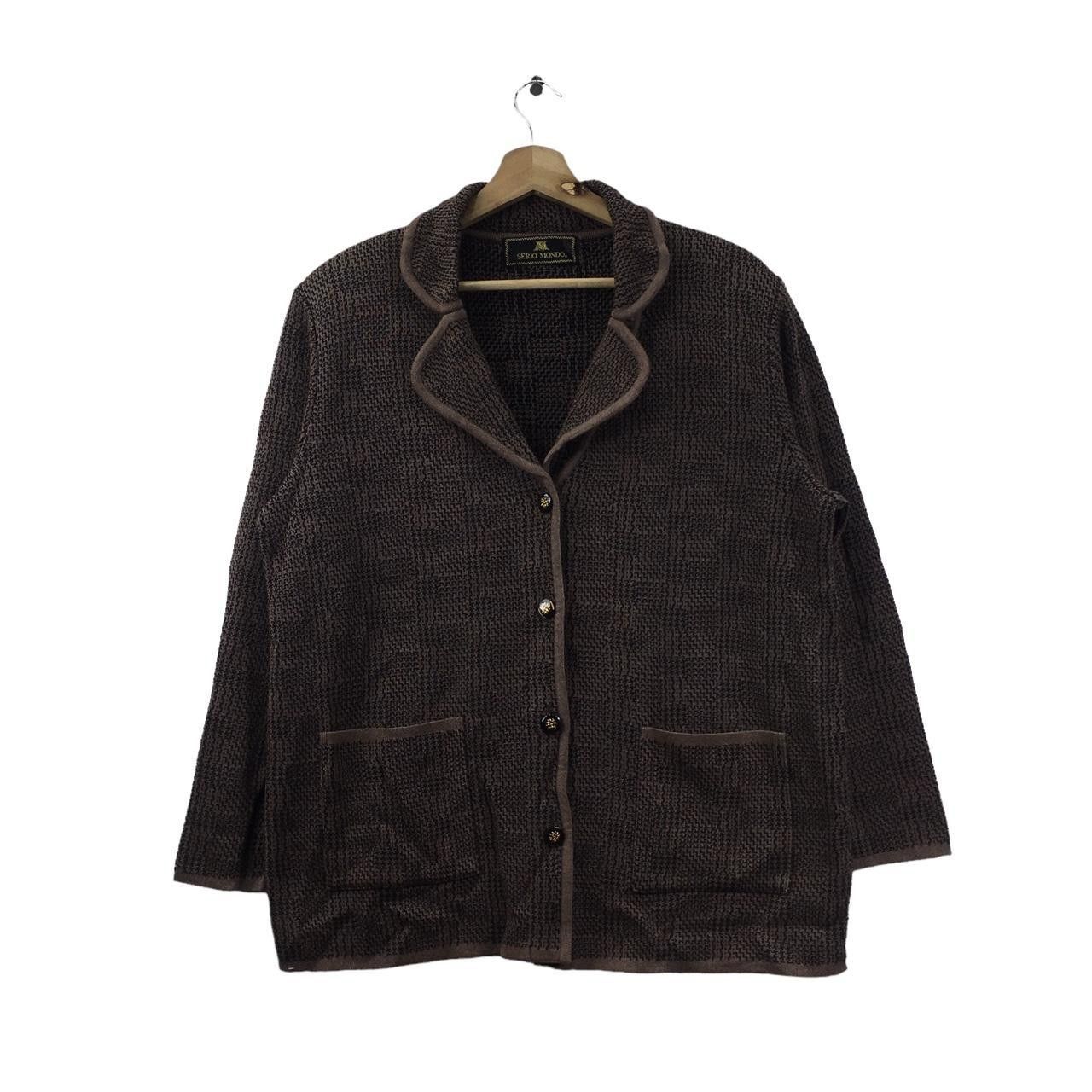 Vintage Vtg SERIO MONDO ROMA Made In Italy Plaids Checks Jacket Size US L / EU 52-54 / 3 - 1 Thumbnail