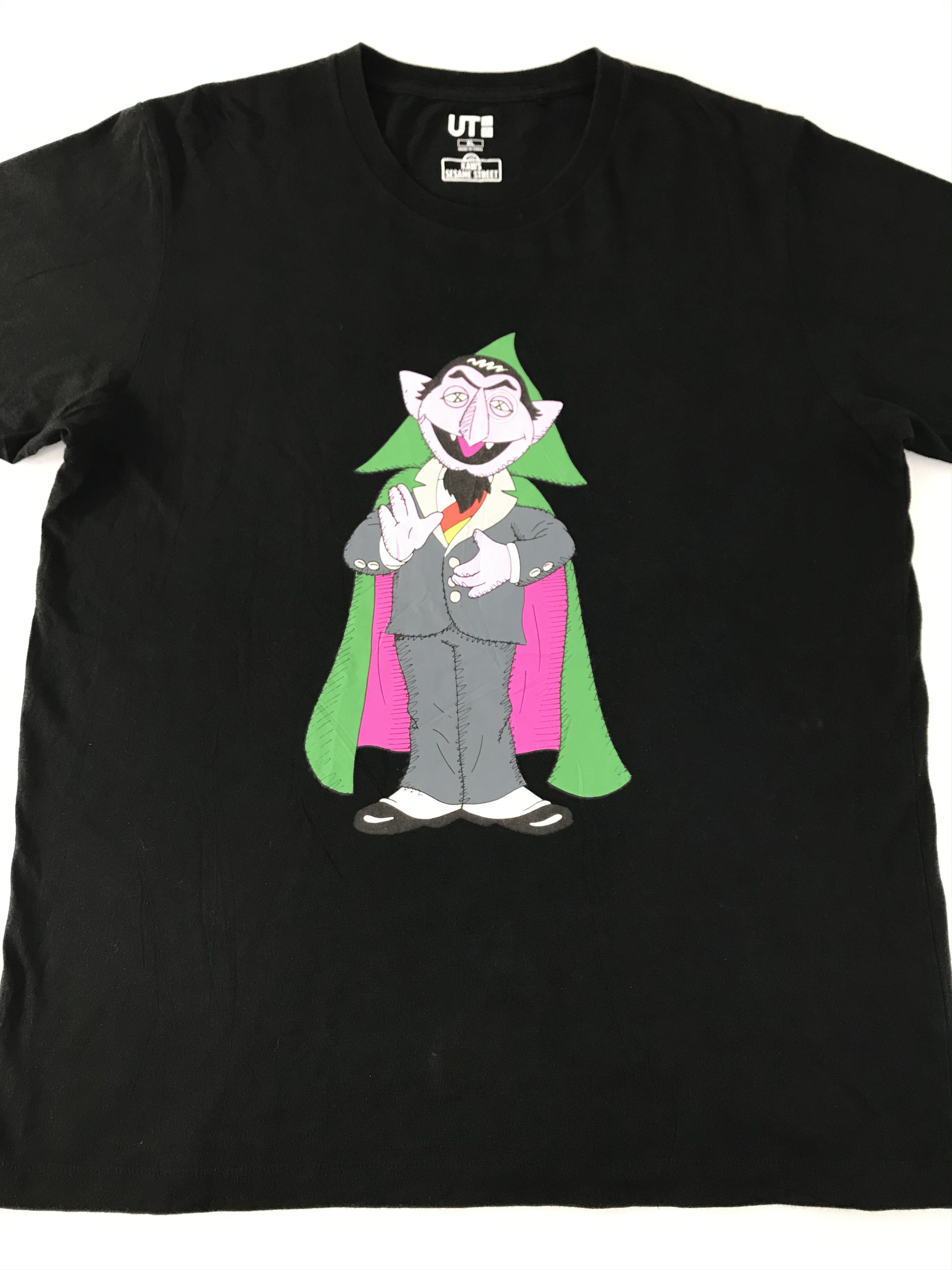 Kaws Kaws Sesame Street Von Count Dracula Muppet Character Tees Size US XL / EU 56 / 4 - 3 Thumbnail