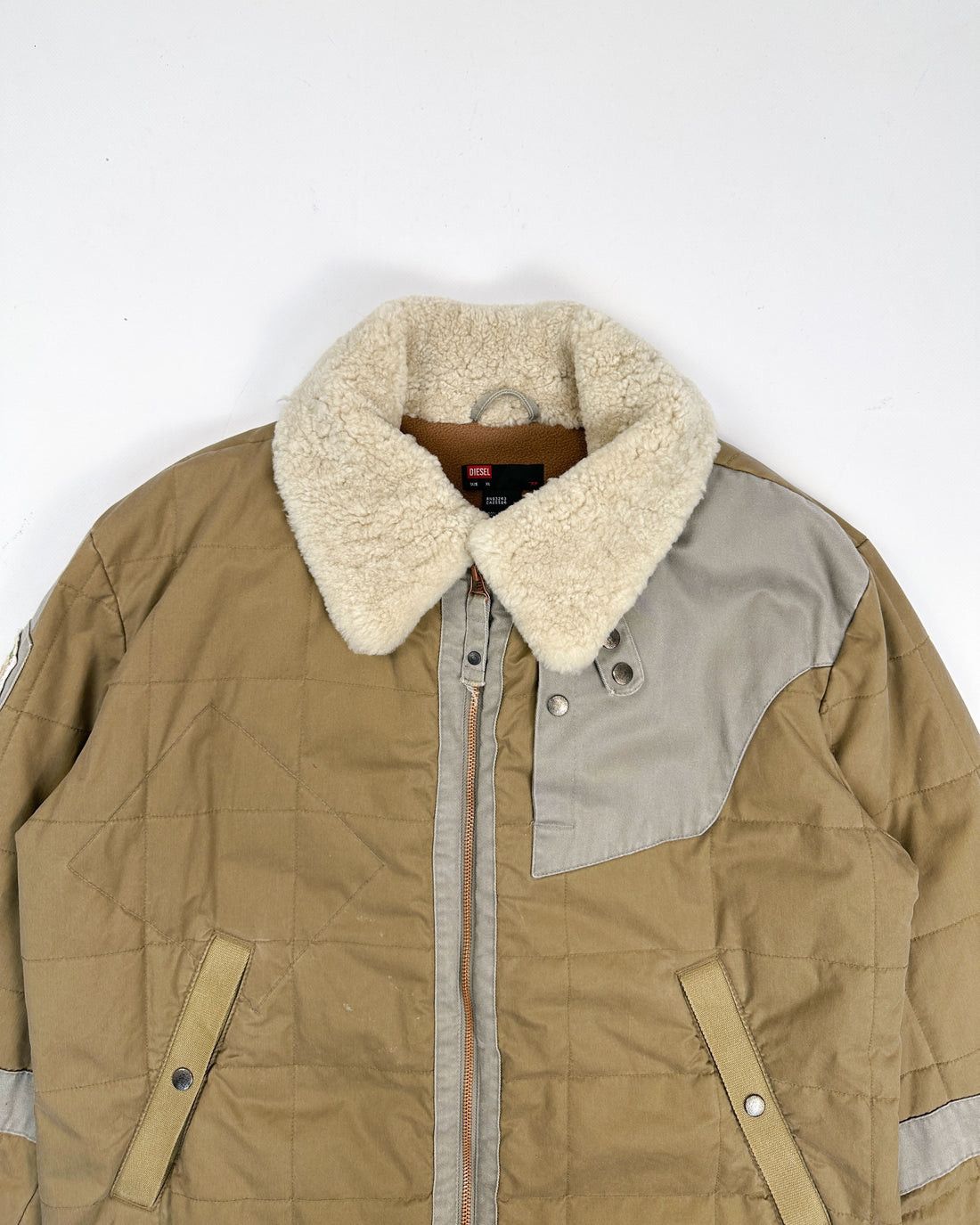 Vtg 00's diesel Aviator bomber jacket