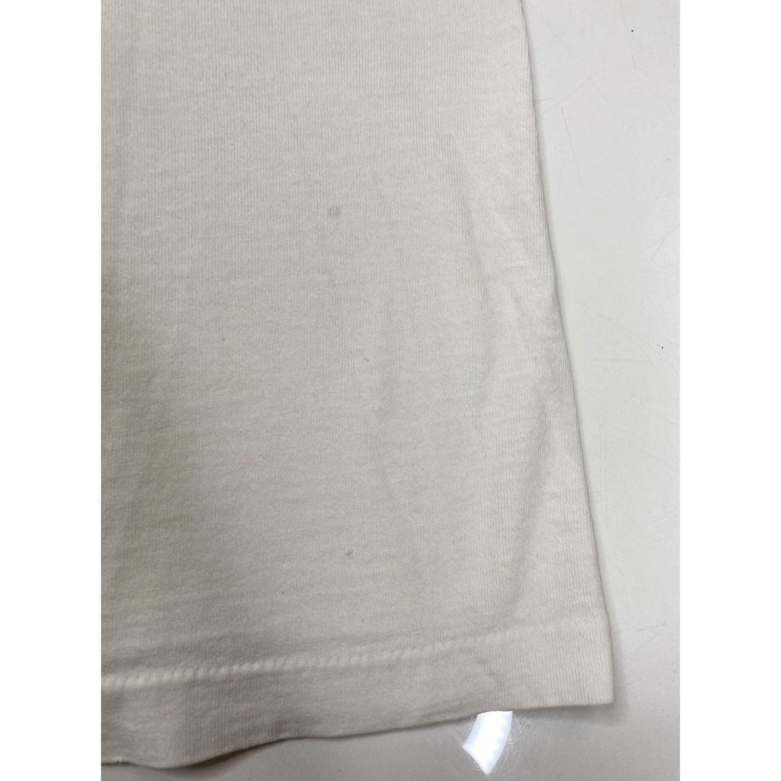 Vintage VINTAGE Jesus T-shirt Men Large 90s Graphic Print Cotton White Crew Neck Short Sleeve Logo Size US L / EU 52-54 / 3 - 5 Thumbnail