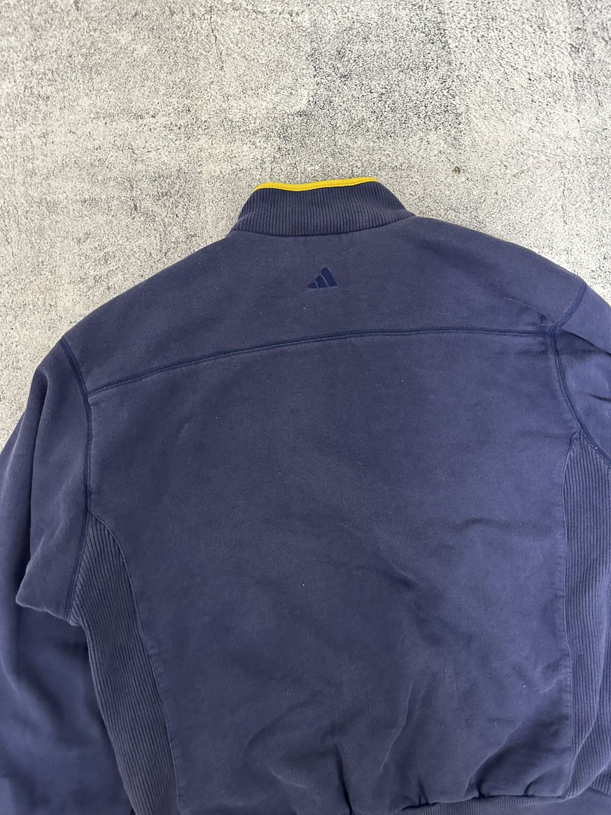 Adidas Vintage Adidas Golf 1/4 Zip Sweatshirt Logo Blue Size US L / EU 52-54 / 3 - 12 Thumbnail