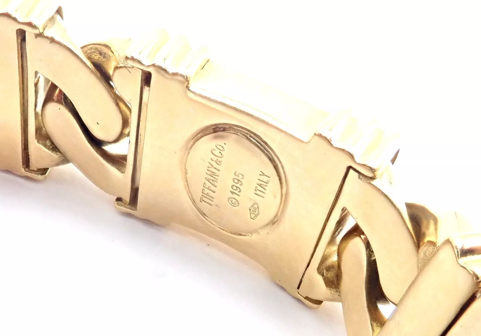 Tiffany & Co. 18k Yellow Gold Link Bracelet 1995 Size ONE SIZE - 9 Thumbnail