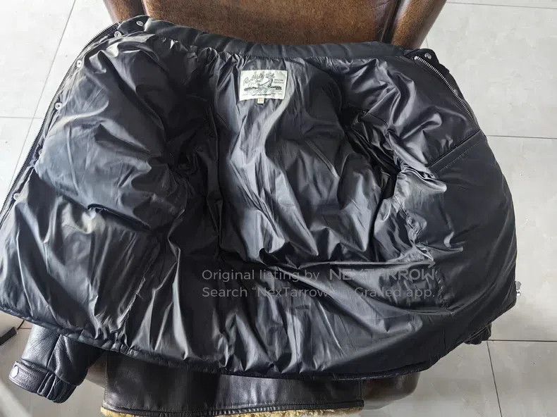 The Real McCoy's The Real McCoys Deerskin down jacket Size US XXS / EU 40 - 8 Thumbnail