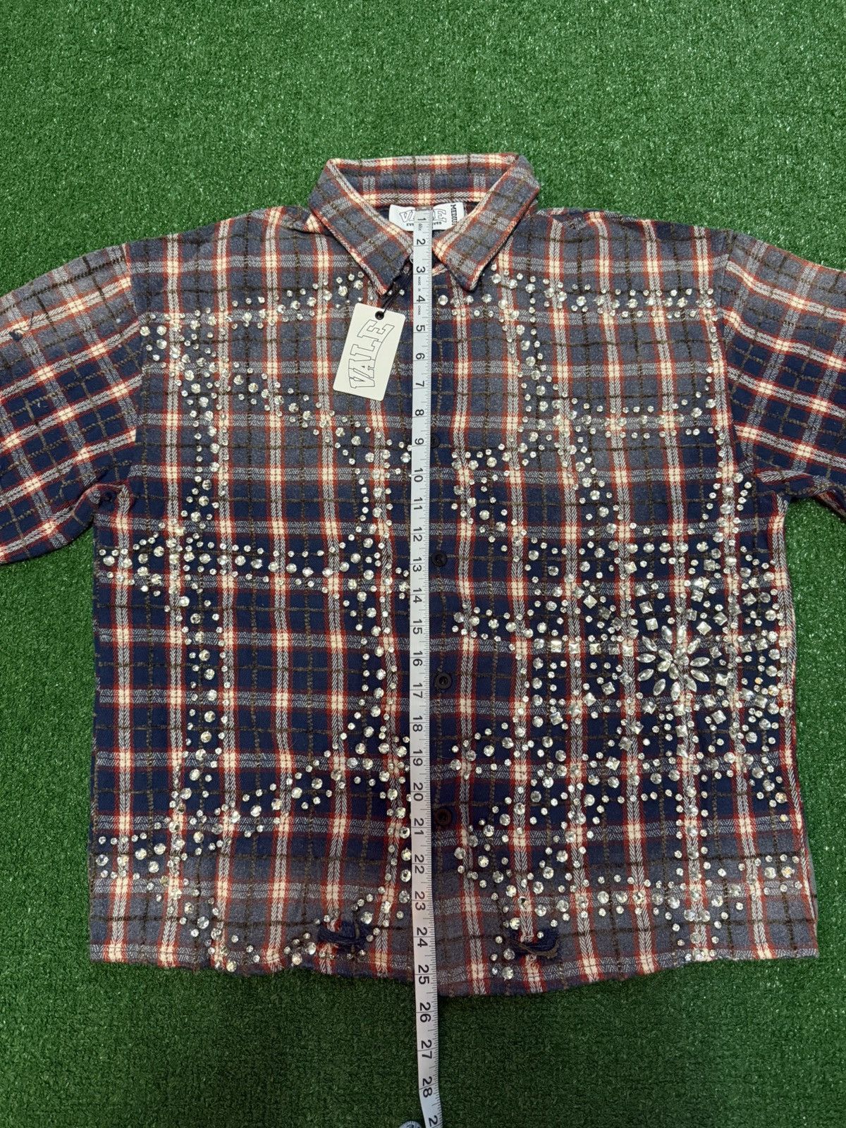 Vale Vale Spiderweb Crystal Flannel Size US M / EU 48-50 / 2 - 6 Thumbnail
