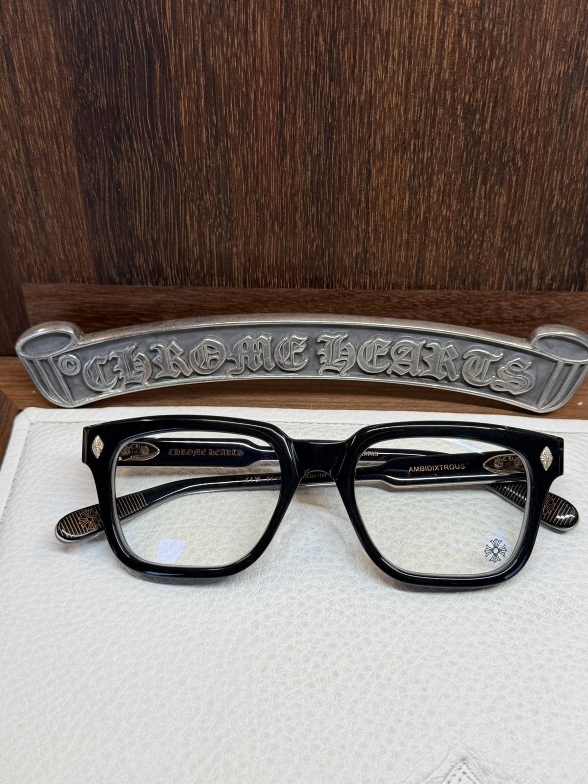 Chrome Hearts Chrome Hearts Ambidixtrous Glasses Size ONE SIZE - 2 Thumbnail