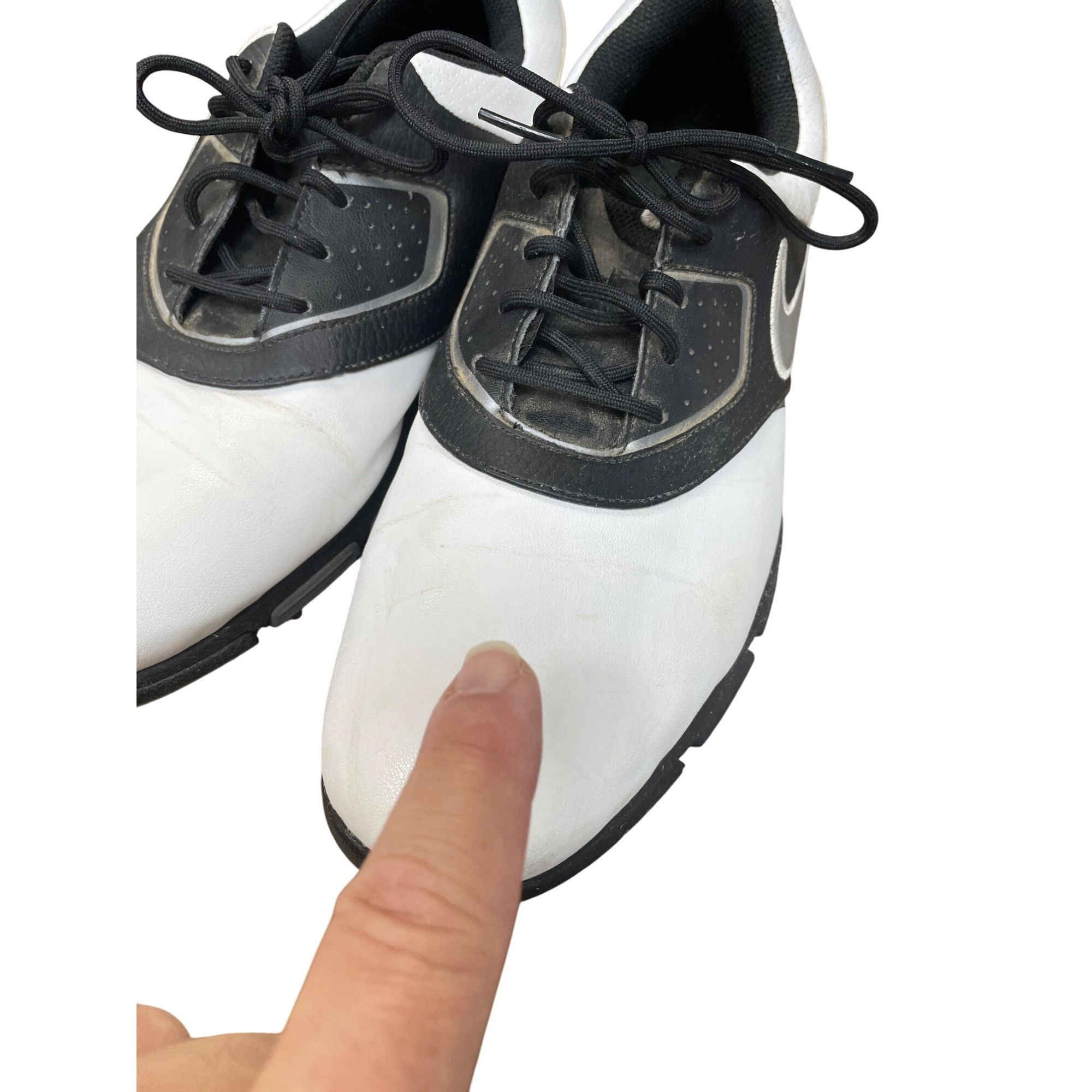 Nike Nike Tour Golf Mens Black White TW Golf Shoes Sneakers Sz 9. Size US 9.5 / EU 42-43 - 15 Thumbnail