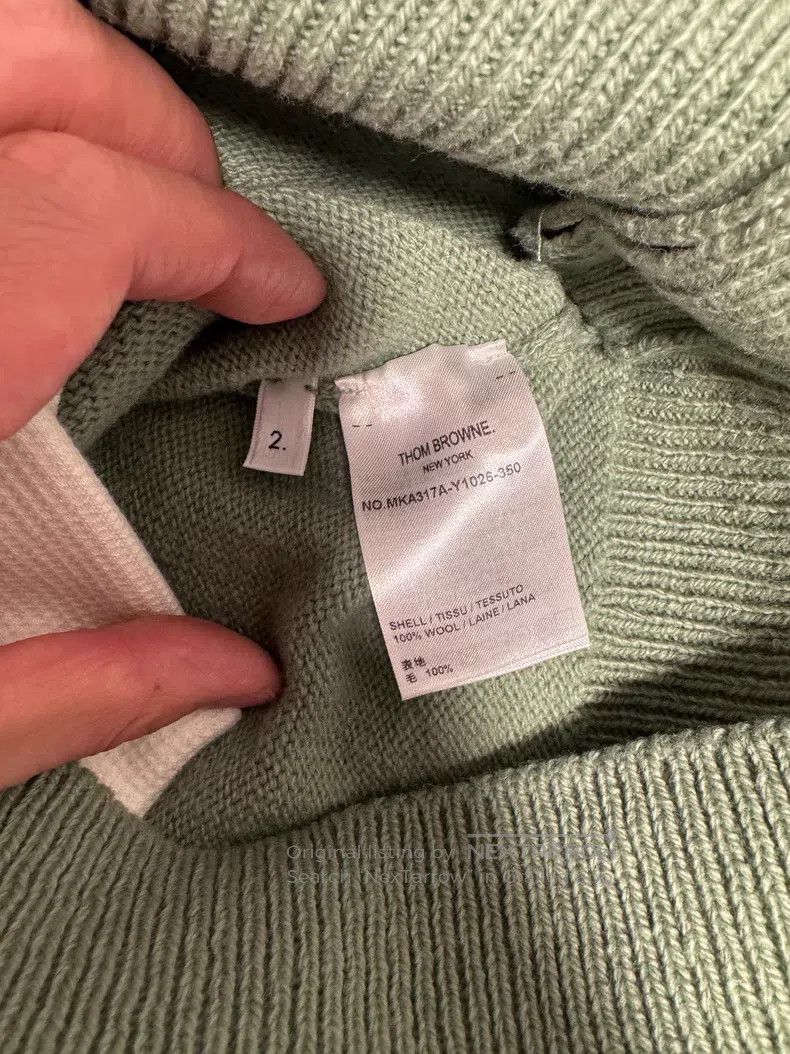 Thom Browne Thom Browne Striped Wool Sweater Size US M / EU 48-50 / 2 - 4 Thumbnail