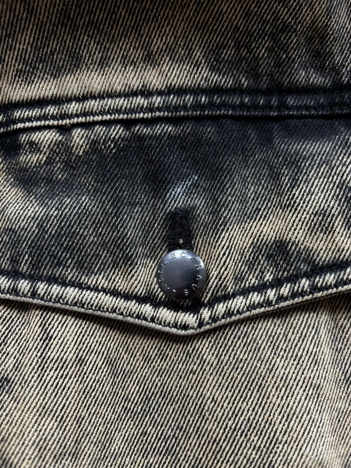 Eckhaus Latta Eckhaus Latta Oversized Acid wash denim jacket Size US S / EU 44-46 / 1 - 4 Thumbnail