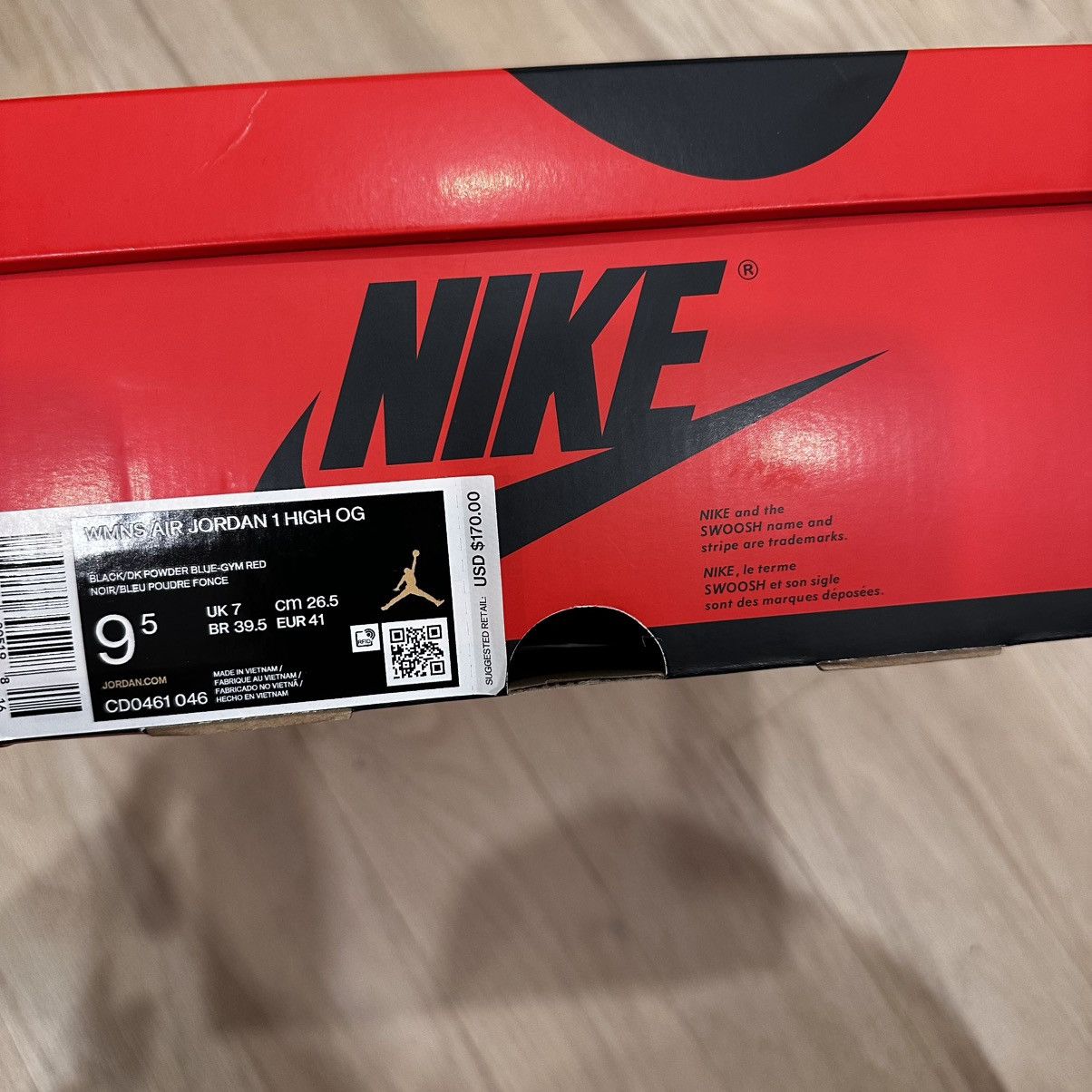 Jordan Brand Air Jordan 1 high NC to CHI Size US 9.5 / IT 39.5 - 7 Thumbnail