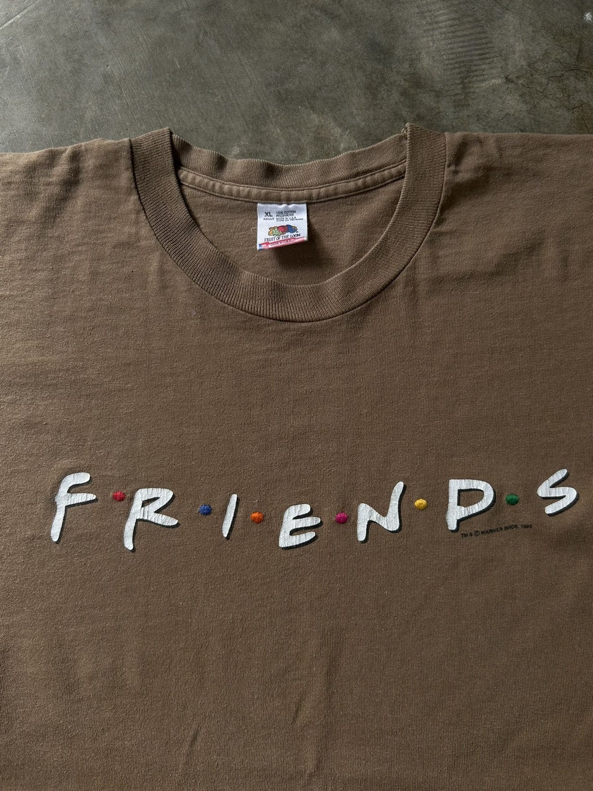 Vintage Rare Vintage FRIENDS Series 1995 Promo tee Size US XL / EU 56 / 4 - 4 Thumbnail