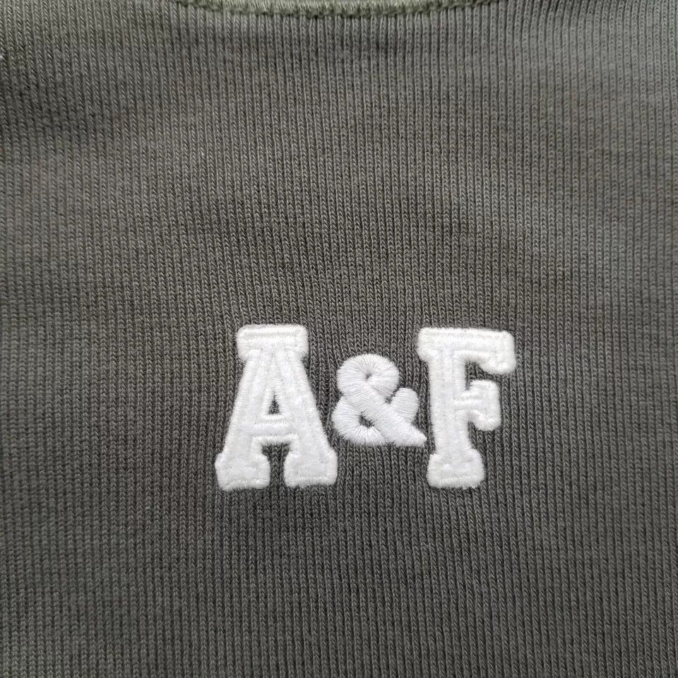 Abercrombie & Fitch Abercrombie Fitch Shirt Womens Medium Long Sleeve Logo Patch Size M / US 6-8 / IT 42-44 - 6 Thumbnail