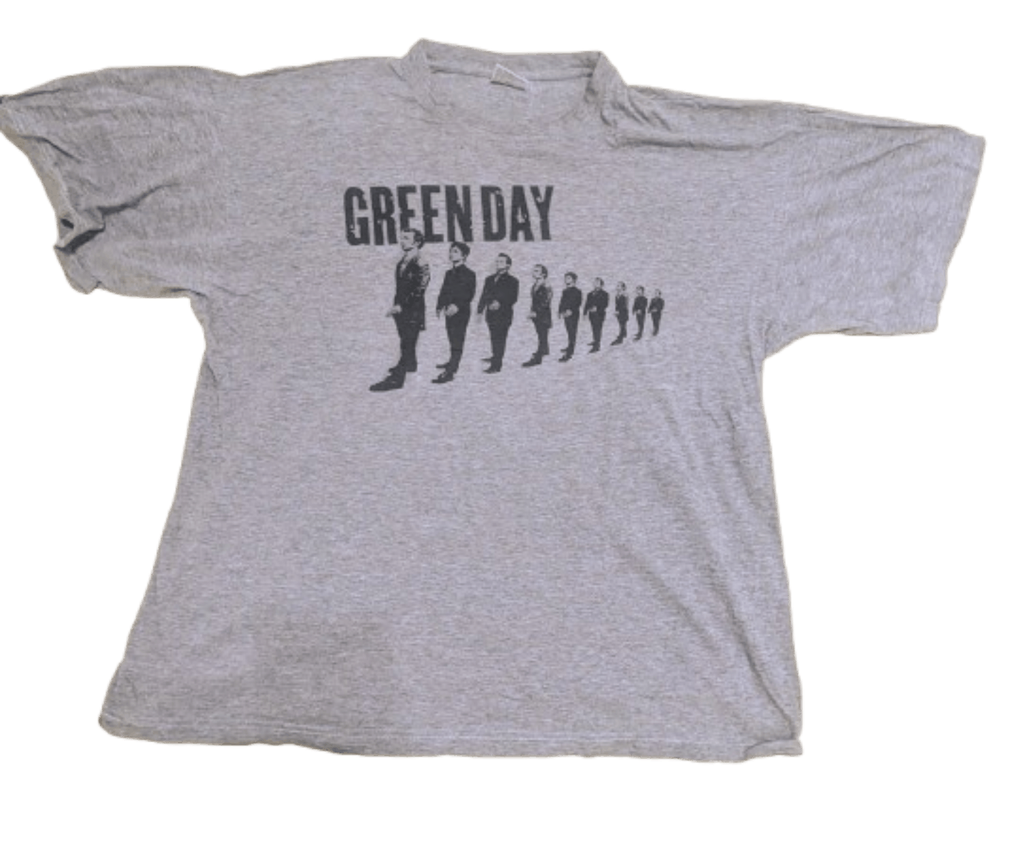 Vintage Vintage Y2K Green Day “Suit Lineup” Tee-American Idiot Era Size US XL / EU 56 / 4 - 2 Thumbnail