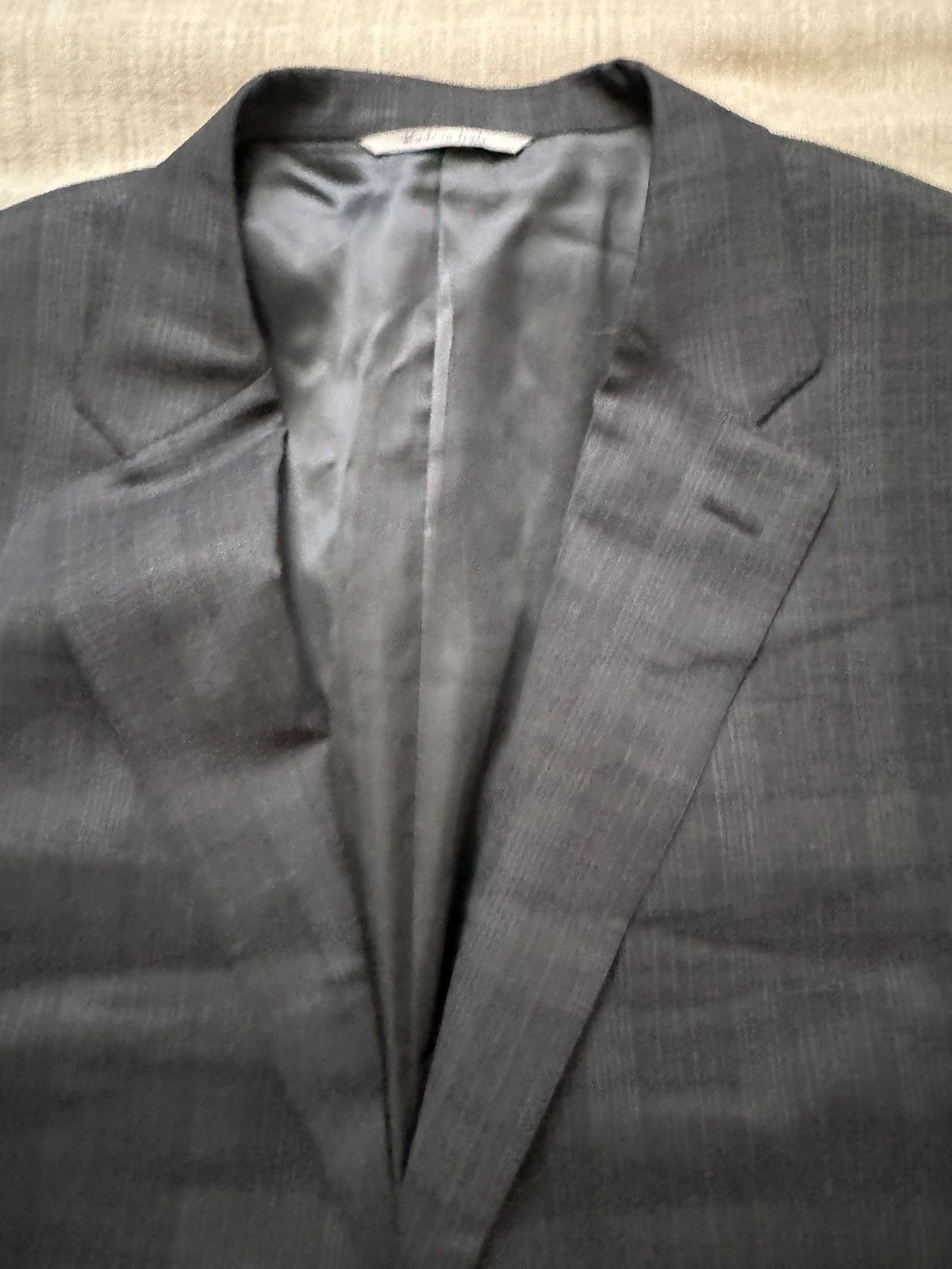 Canali Canali Made in Italy Subtle Prince of Wales Wool Suit $1995 Size 48R - 6 Thumbnail