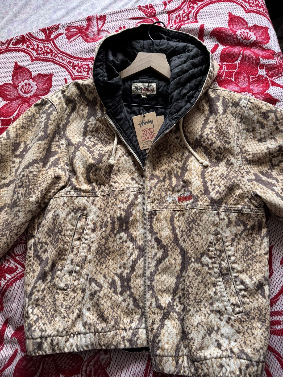 Stussy Stussy Python Canvas Insulated Work Jacket Size US M / EU 48-50 / 2 - 3 Thumbnail